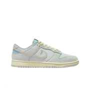 Nike Dunk Low Light Silver and Ocean Bliss