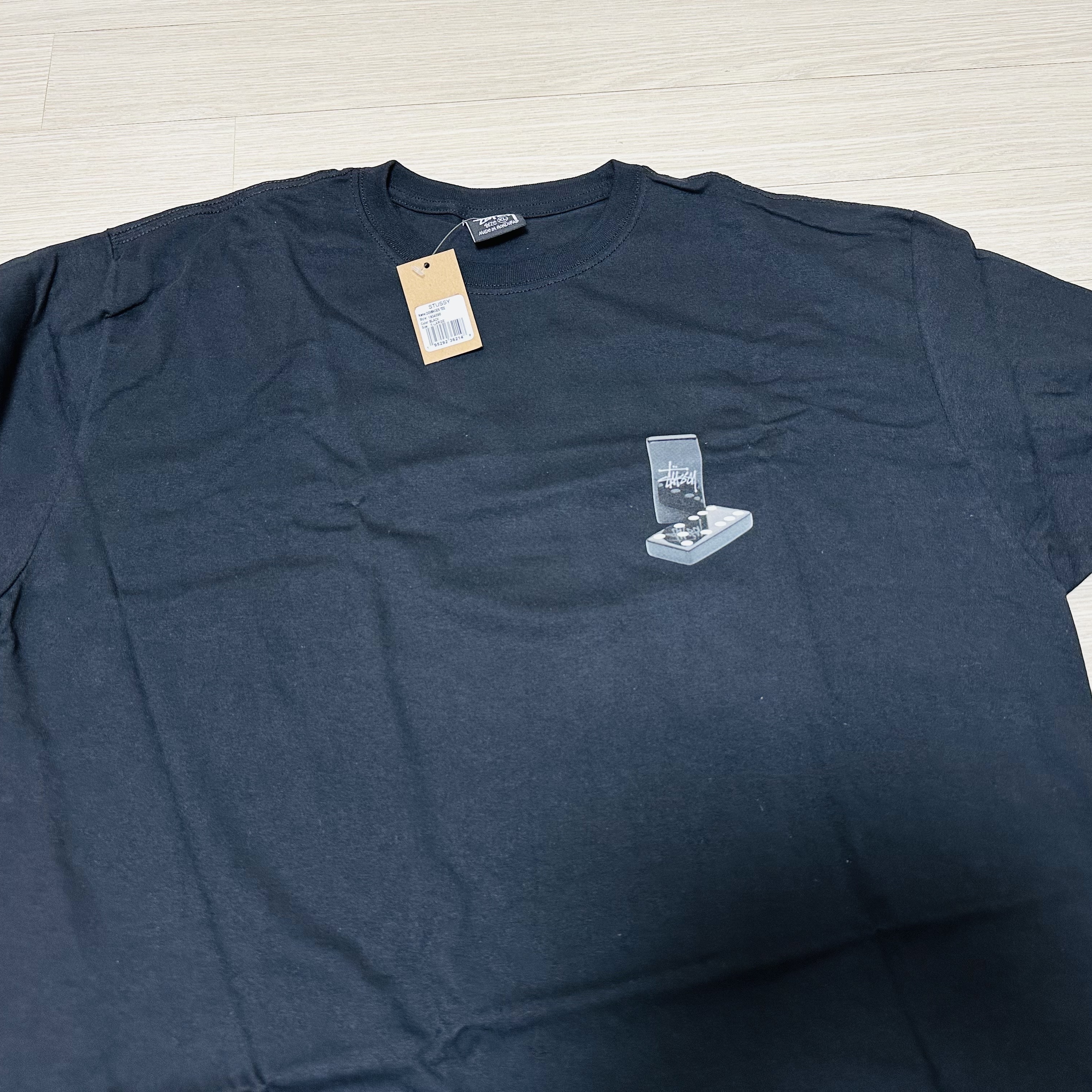 Stussy Dominoes T-Shirt Black 착용 스타일