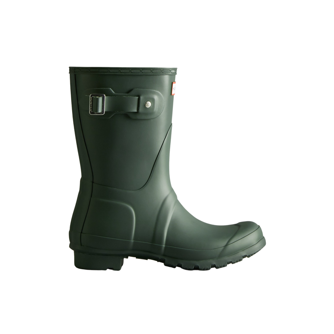 (W) 헌터 오리지널 쇼트 레인 부츠 헌터 그린((W) Hunter Original Short Rain Boots Hunter Green)