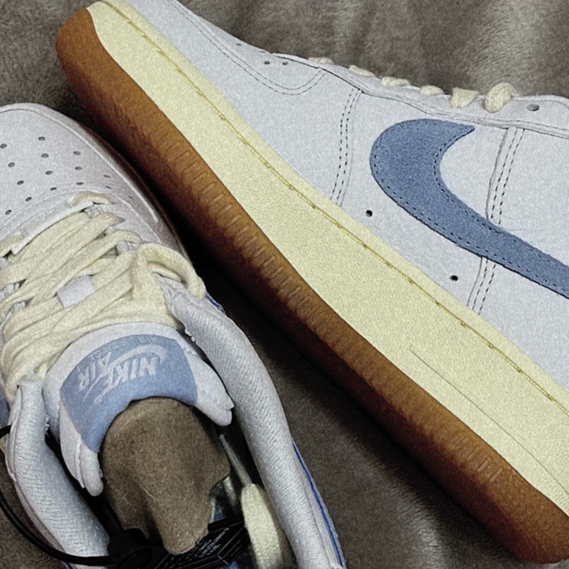 (W) Nike Air Force 1 '07 White Alabaster 착용 스타일