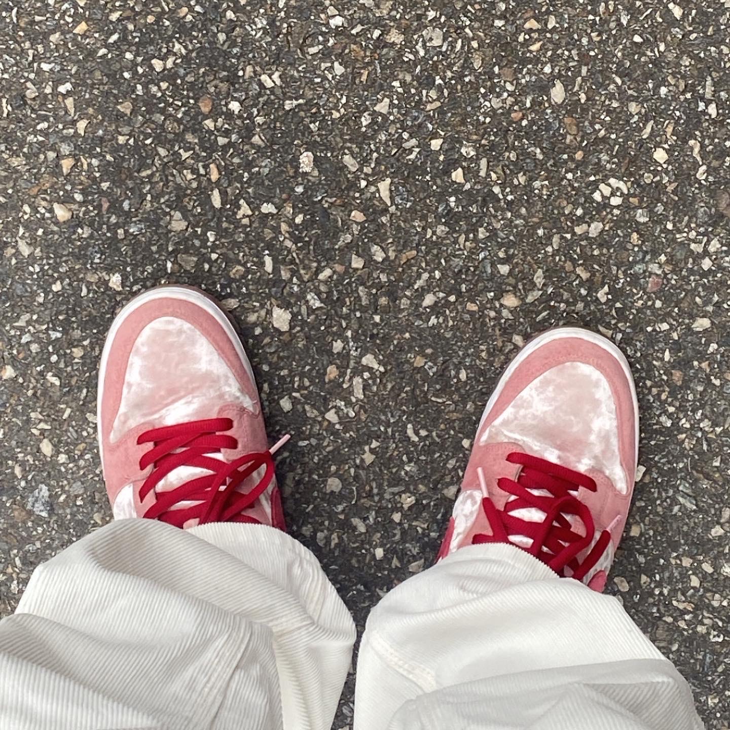 Nike x StrangeLove SB Dunk Low Pink (Regular Box) 착용 스타일