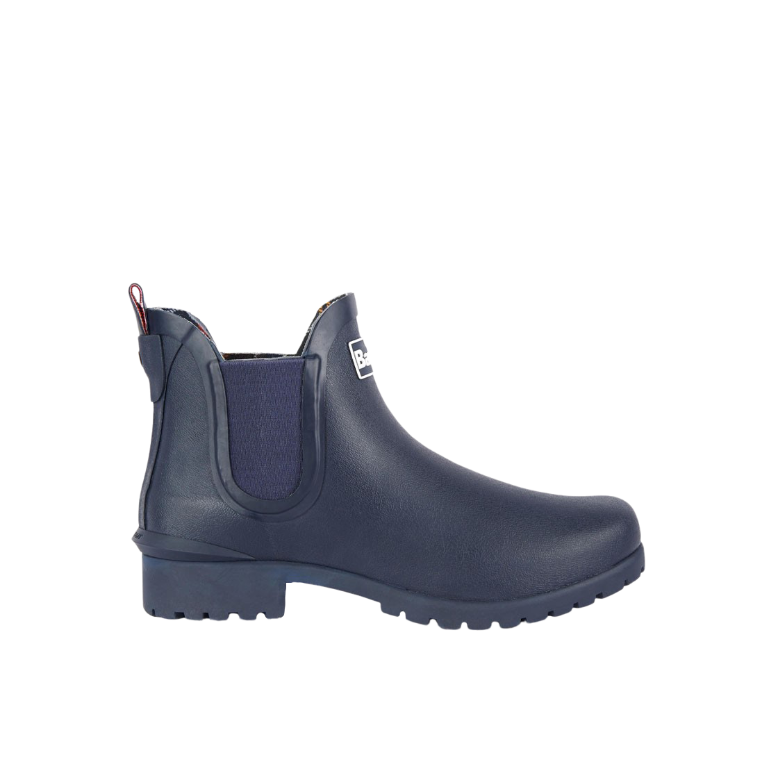 (W) Barbour Wilton Wellingtons Boots Navy 상세 이미지 1