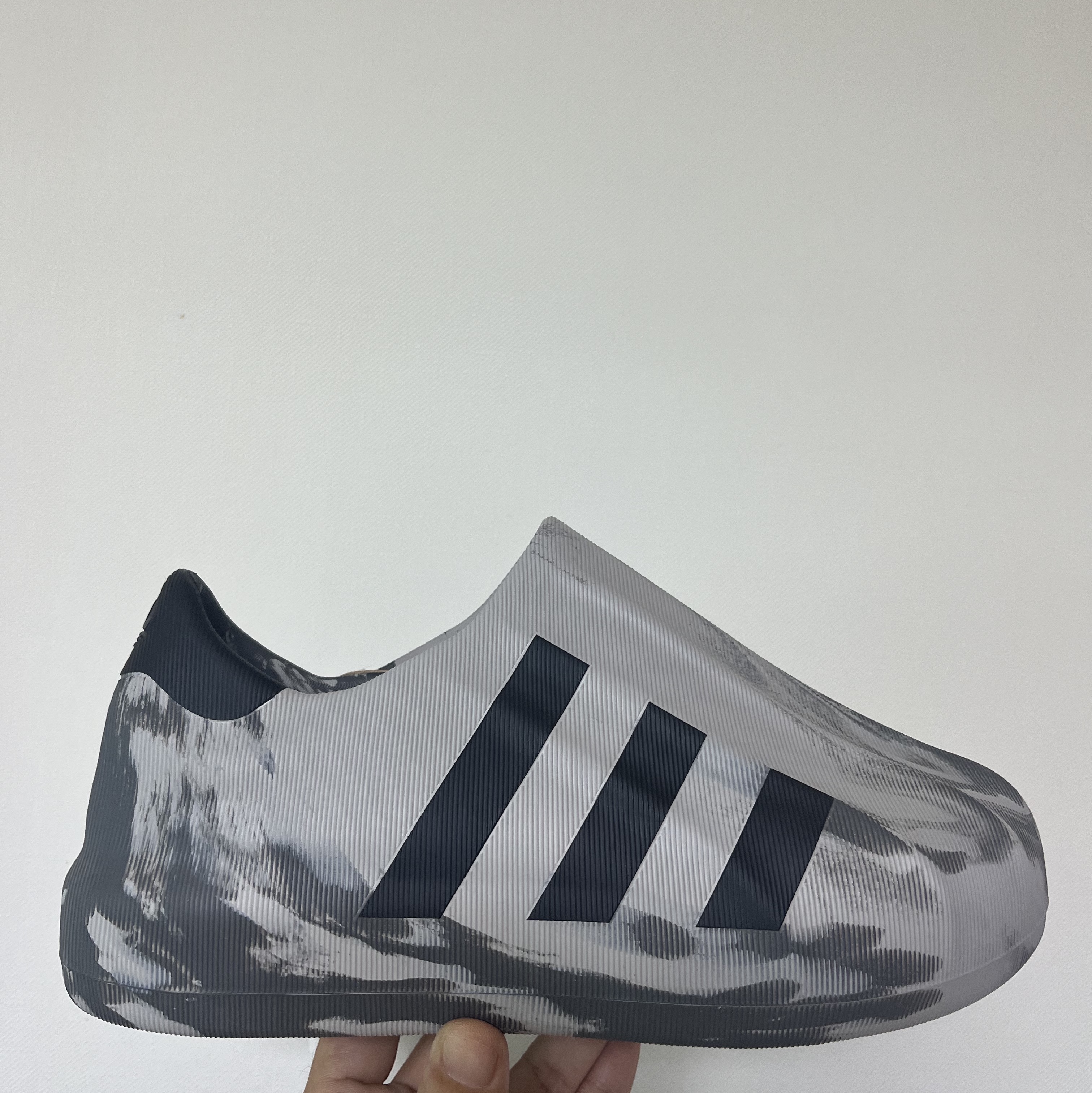 Adidas Adifom Superstar Clear Granite 착용 스타일 - 1