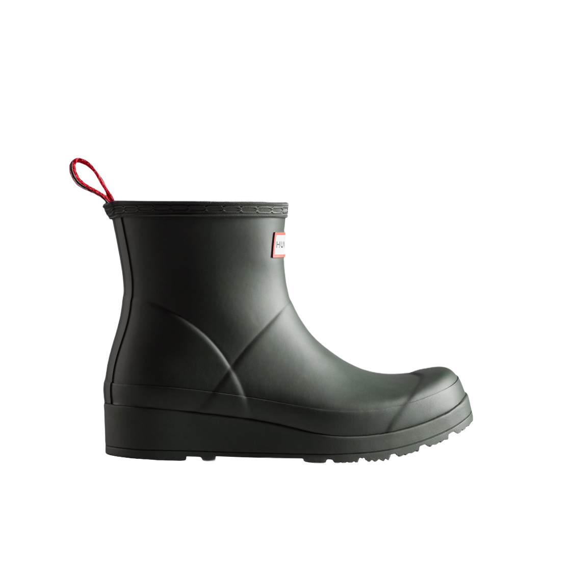 (W) 헌터 플레이 쇼트 웰링턴 부츠 아크틱 모스((W) Hunter Play Short Wellington Boots Arctic Moss)