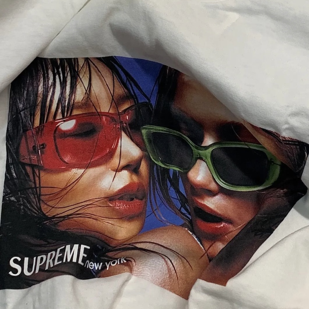 Supreme Eyewear T-Shirt White - 23SS 착용 스타일