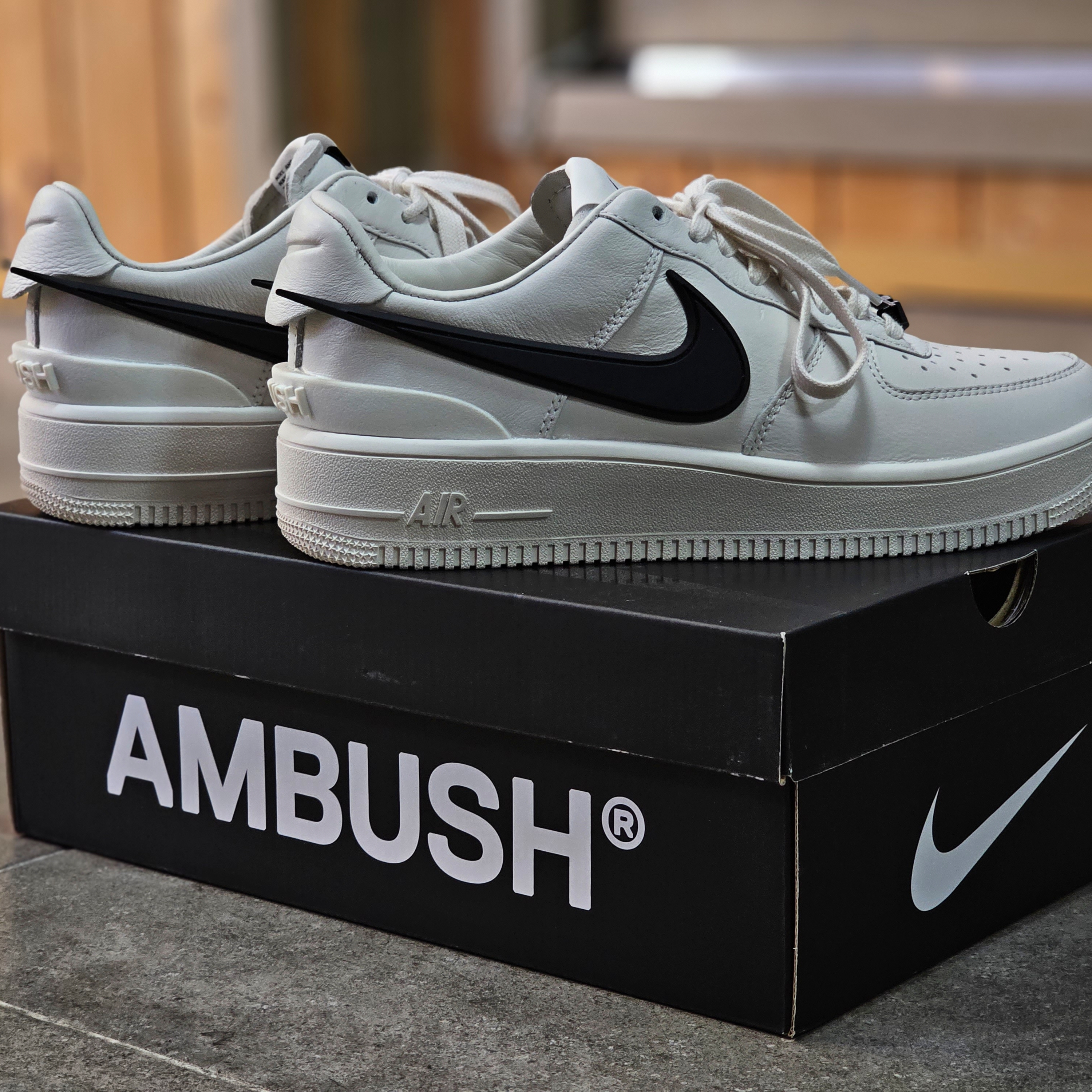 Nike x Ambush Air Force 1 Low SP Phantom 착용 스타일 - 3