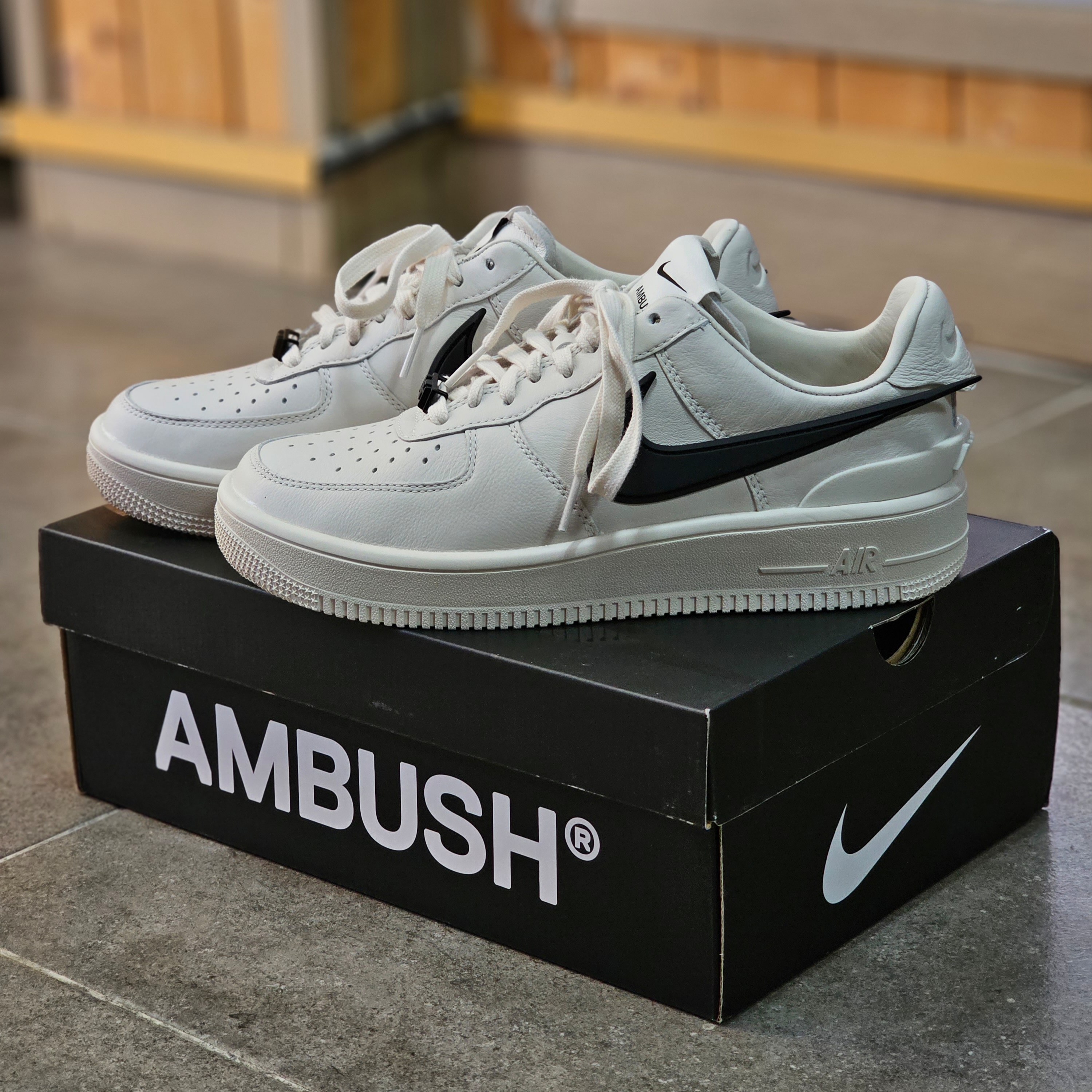 Nike x Ambush Air Force 1 Low SP Phantom 착용 스타일 - 4