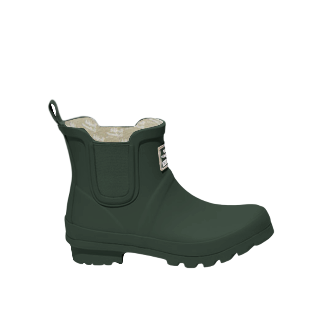 (W) 락피쉬웨더웨어 오리지널 첼시 레인 부츠 카키((W) Rockfishweatherwear Original Chelsea Rain Boots Khaki)