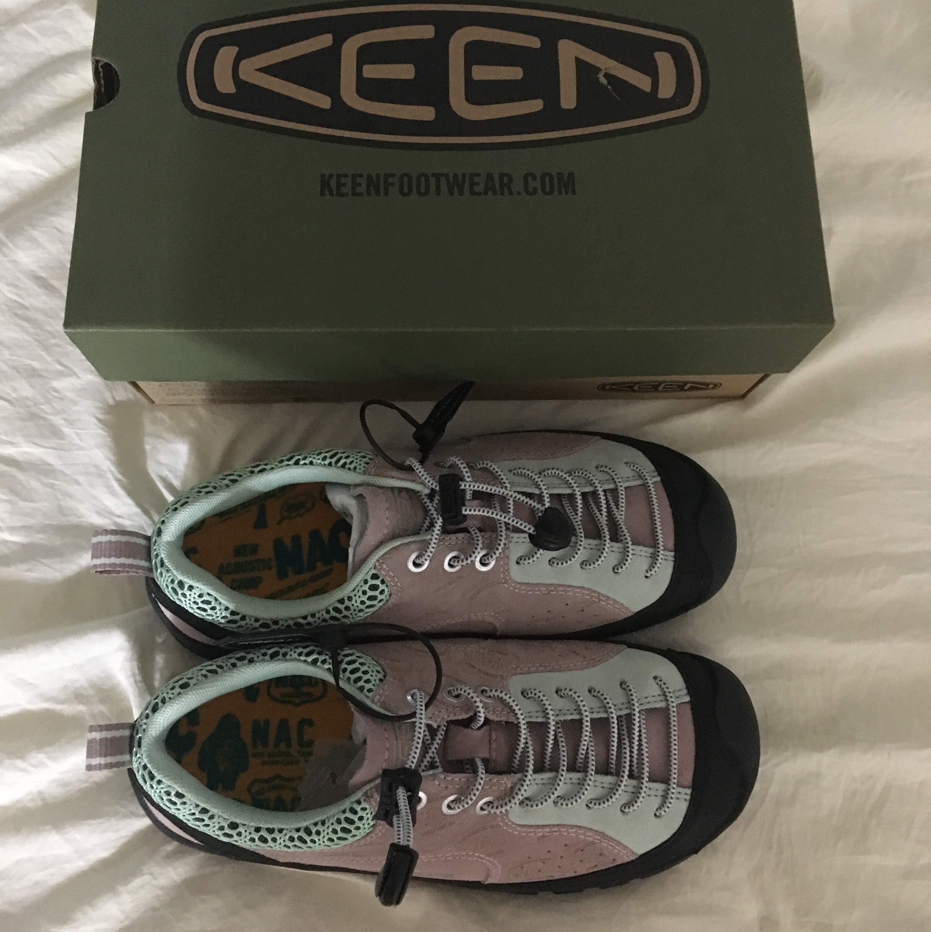 (W) Keen Jasper Rocks SP Sneakers NAC Field 착용 스타일 - 2