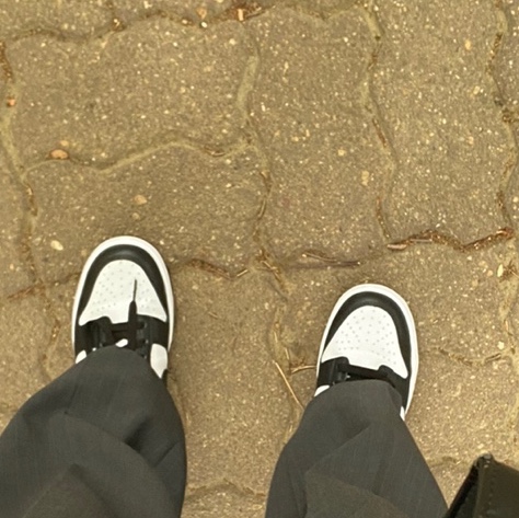 Nike Dunk Low Retro Black 착용 스타일