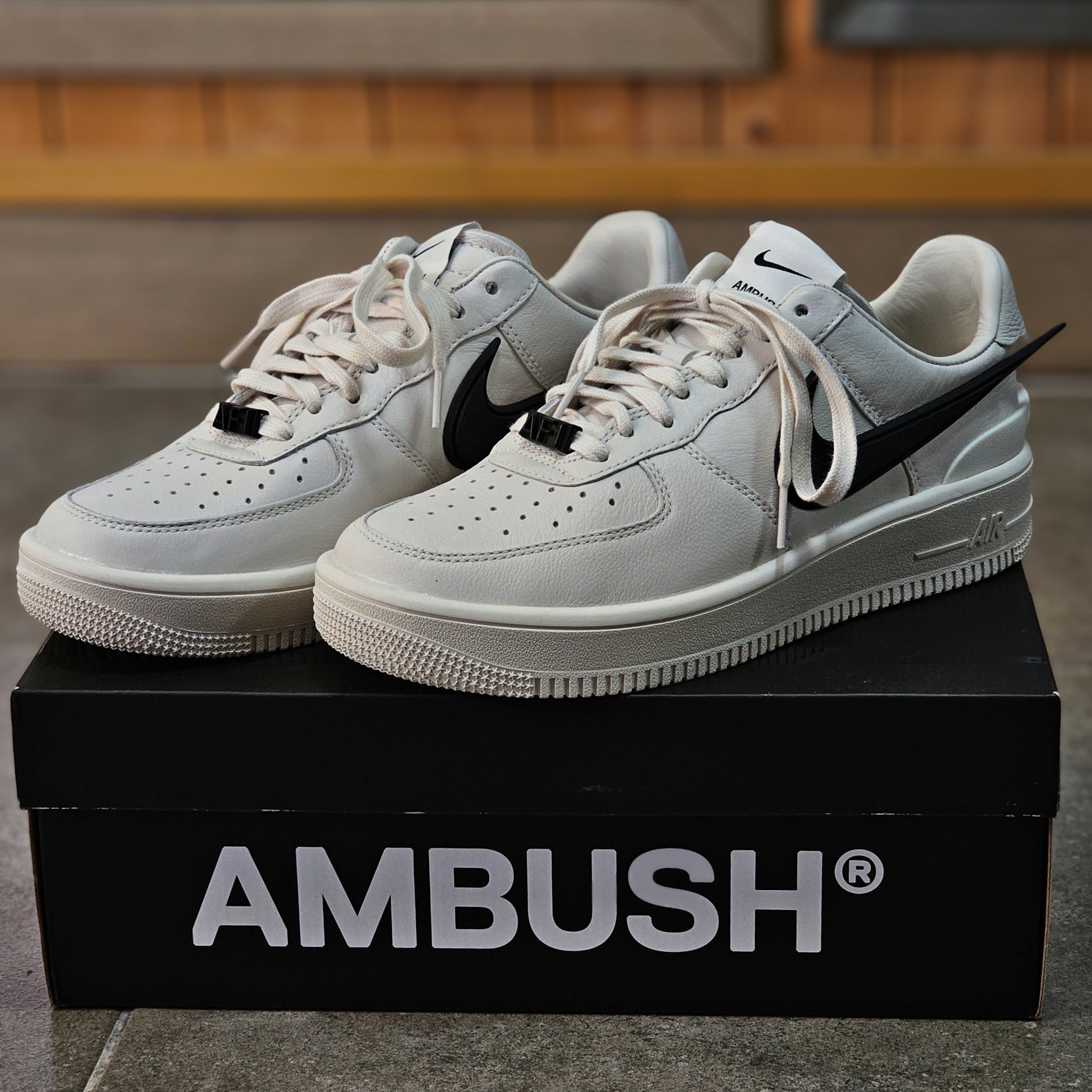 Nike x Ambush Air Force 1 Low SP Phantom 착용 스타일 - 1