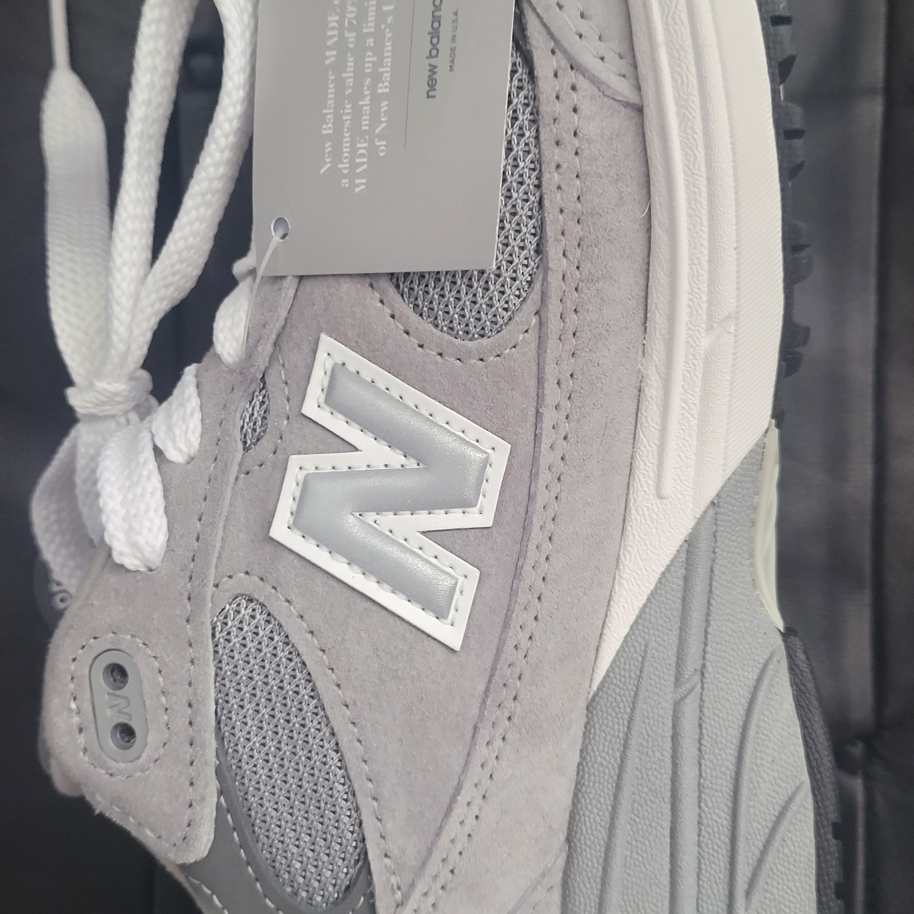 New Balance 993 Made in USA Grey - D Standard 착용 스타일