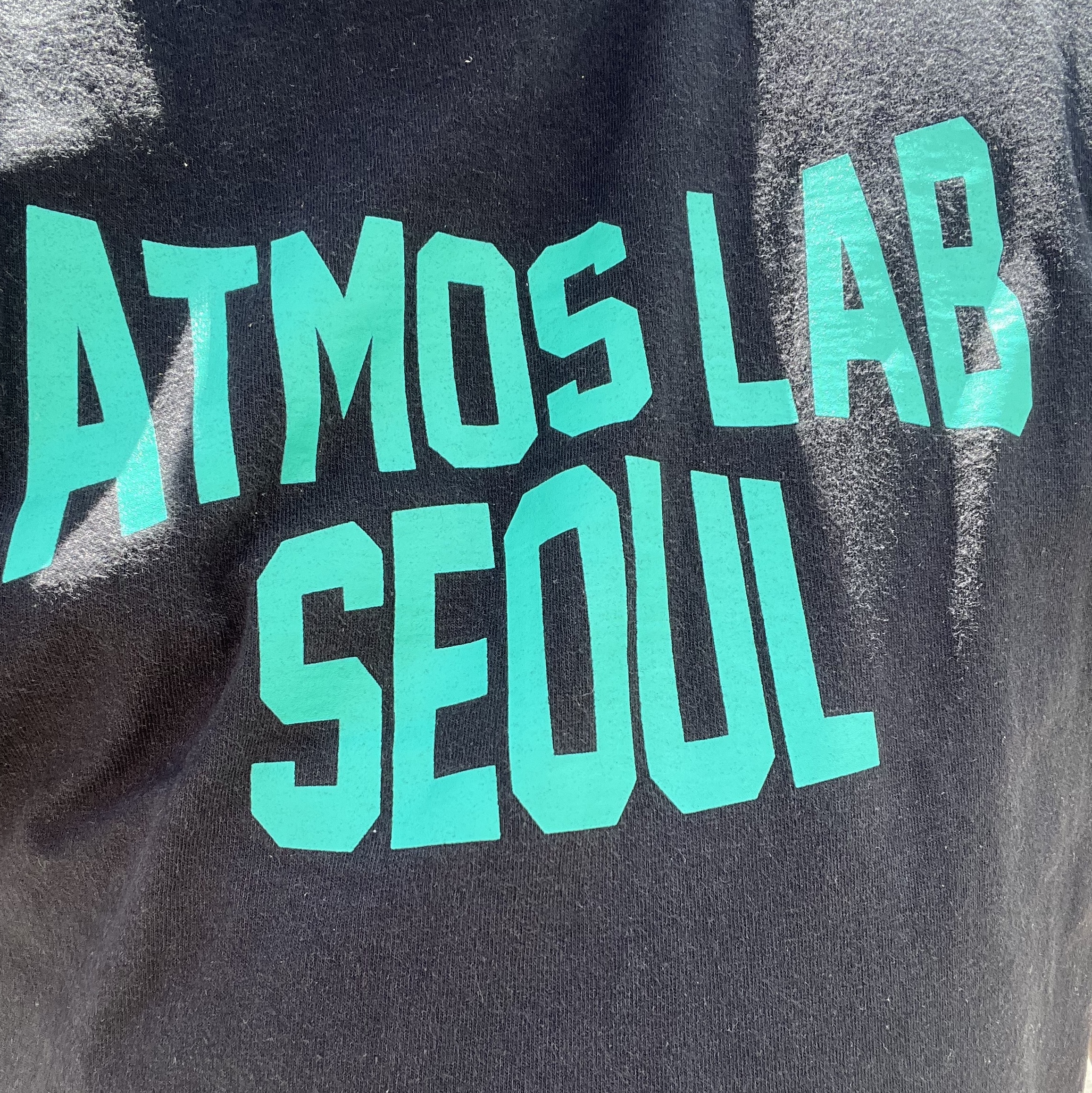 Nike x Atmos NRG CU S/S T-Shirt Black 착용 스타일