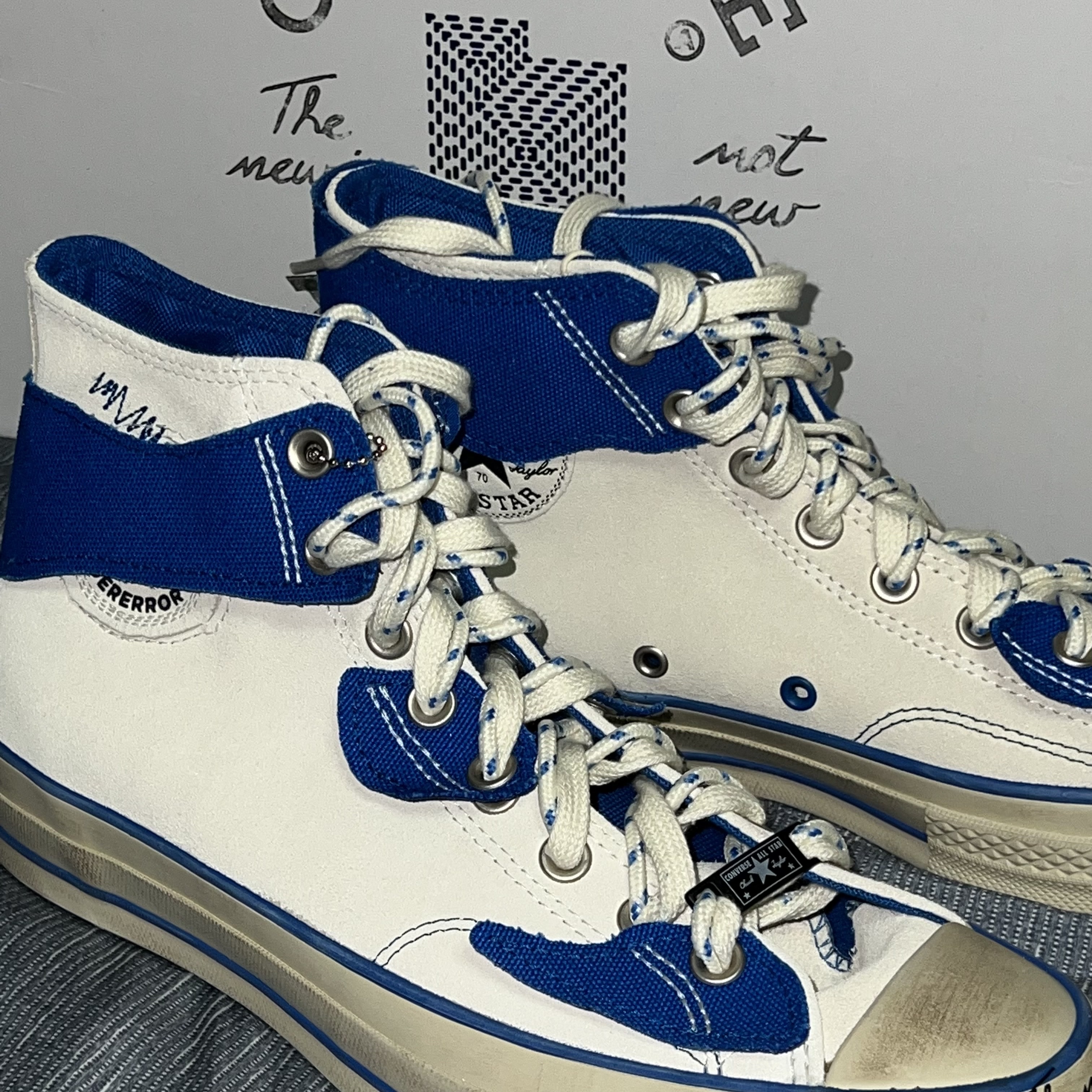 Converse x Ader Error Chuck 70 High White 착용 스타일 - 1