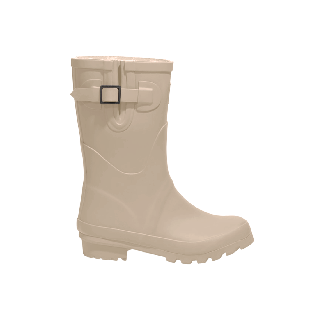 (W) 락피쉬웨더웨어 오리지널 쇼트 레인 부츠 베이지((W) Rockfishweatherwear Original Short Rain Boots Beige)