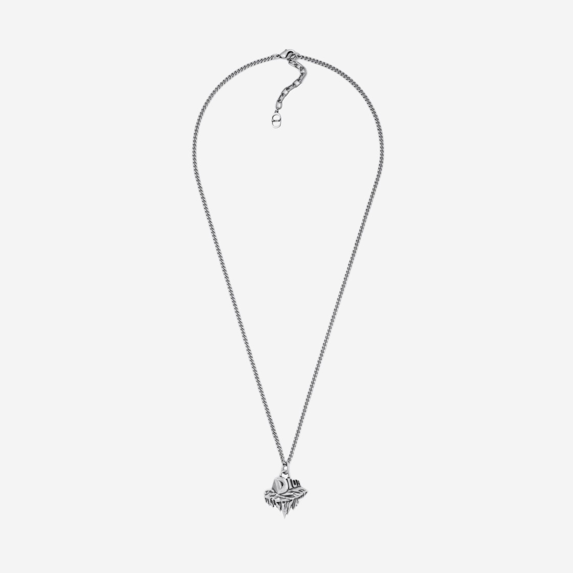 Dior AsteroDior Pendant Necklace Antique Silver Finish Brass 상세 이미지 1