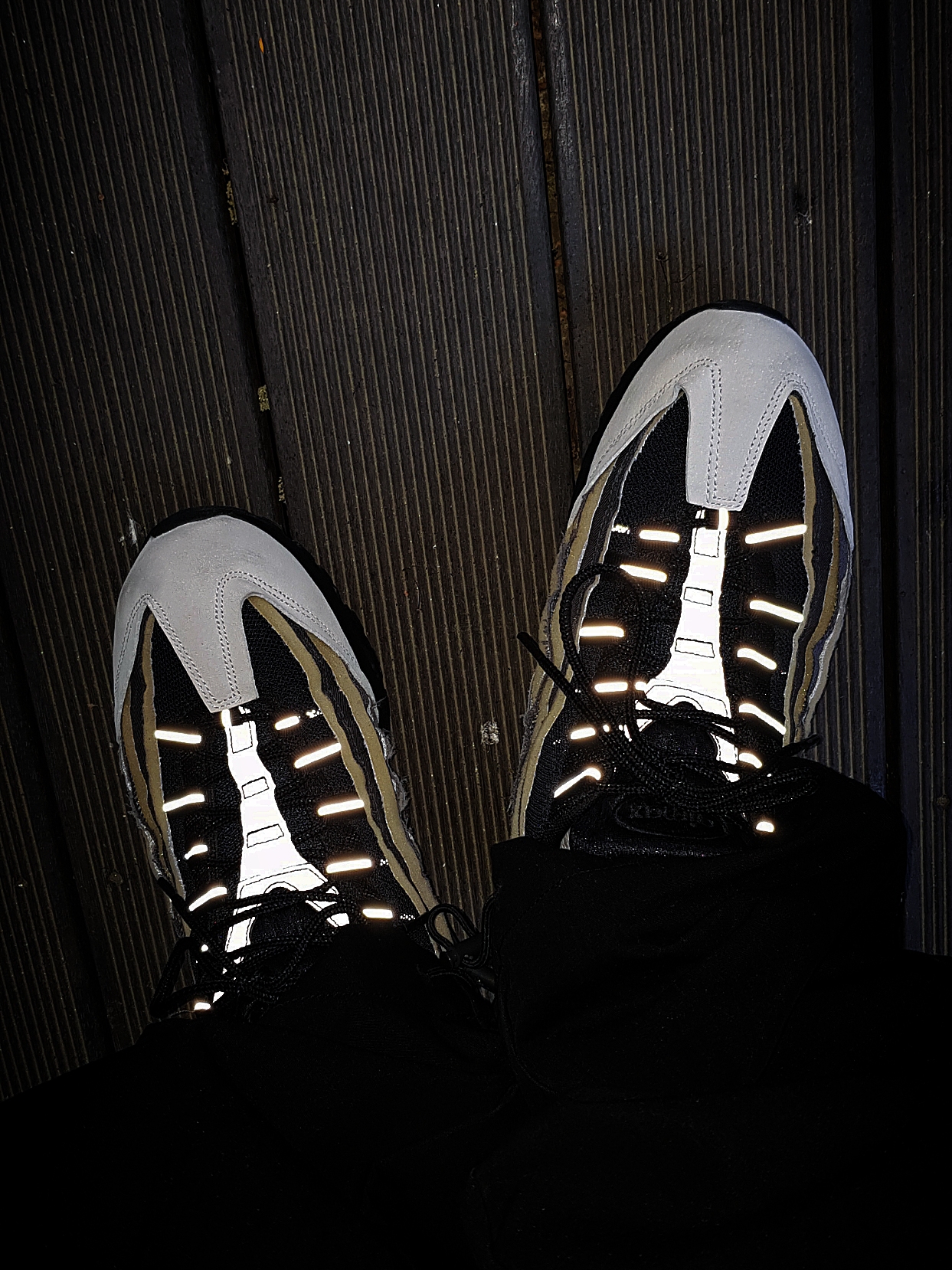 Nike x Comme des Garcons Homme Plus Air Max 95 Charcoal 착용 스타일