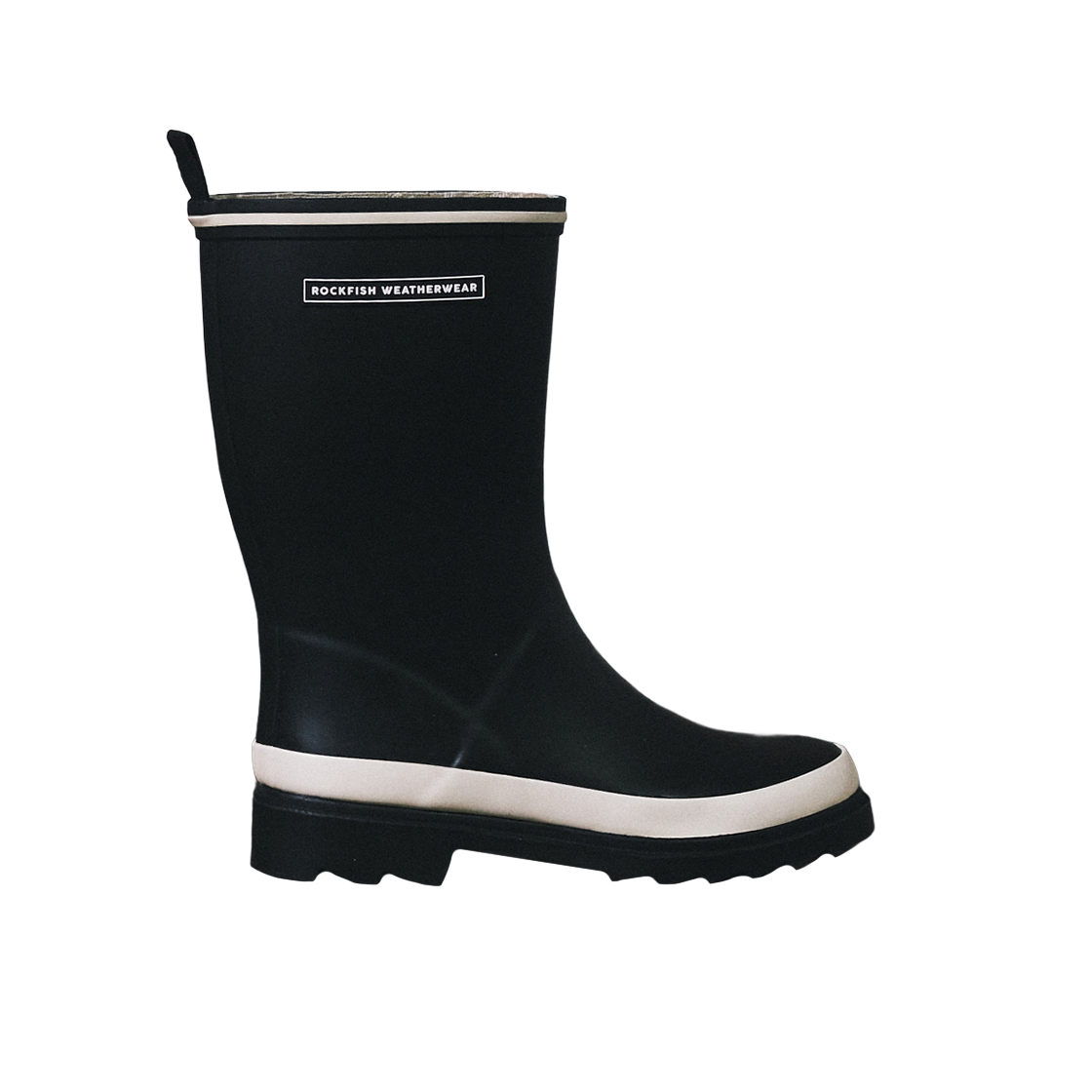 (W) 락피쉬웨더웨어 로웬 미들 레인 부츠 블랙