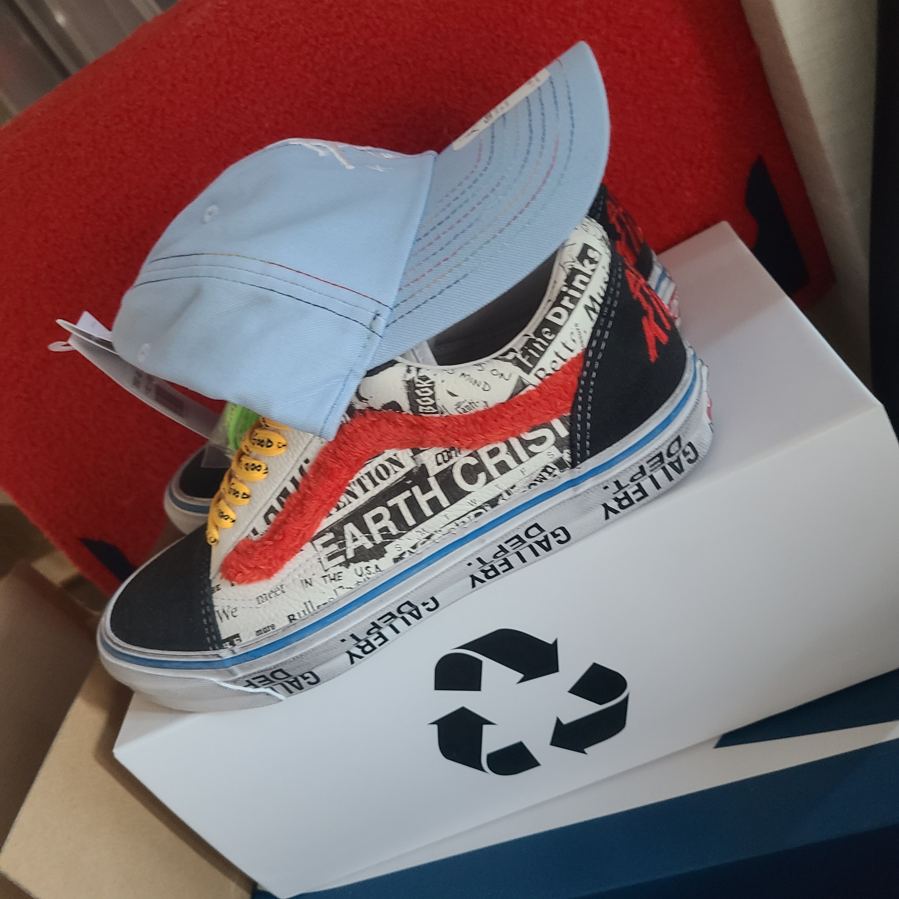 Vans Vault x Gallery Dept. OG Old Skool LX 착용 스타일