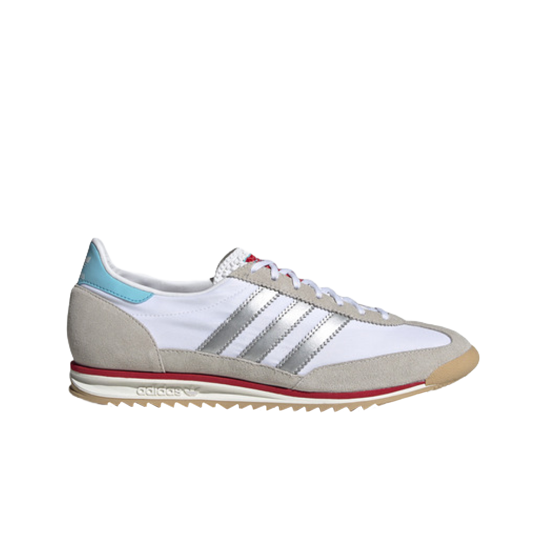 아디다스 SL 72 화이트 메탈릭 실버(Adidas SL 72 White Metallic Silver) - 1