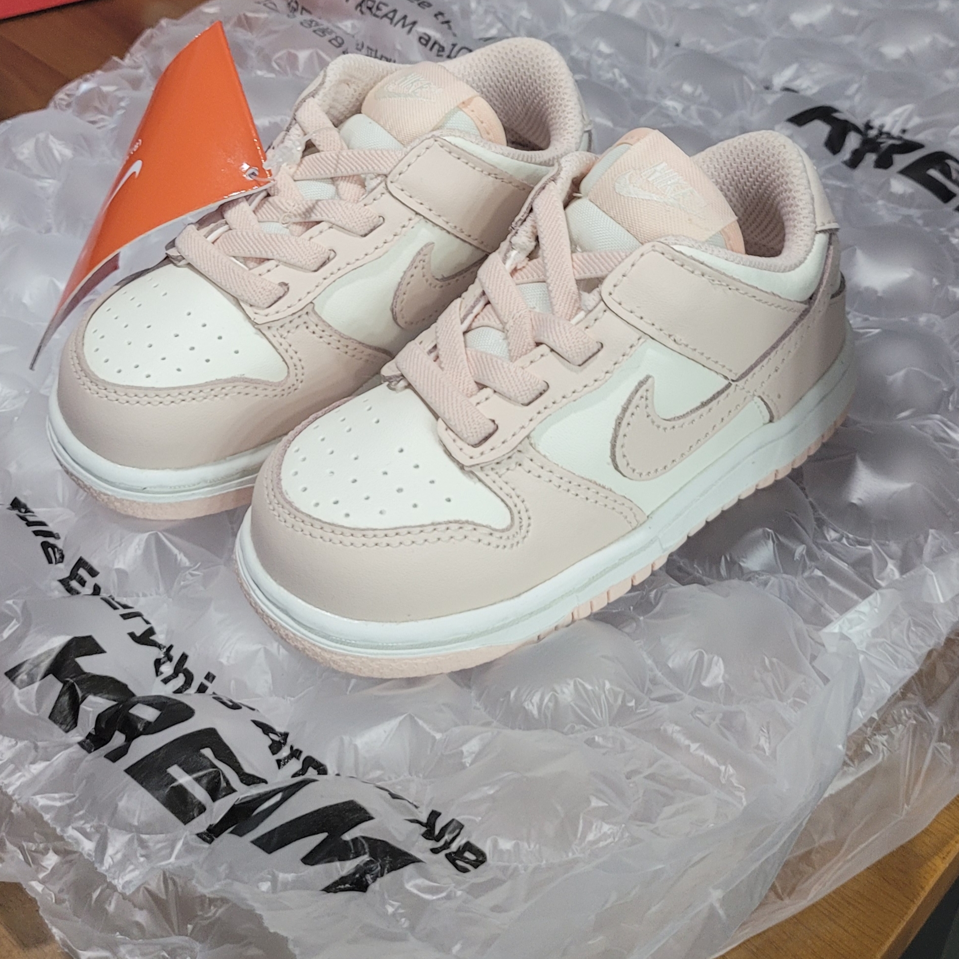 (TD) Nike Dunk Low Orange Pearl 착용 스타일