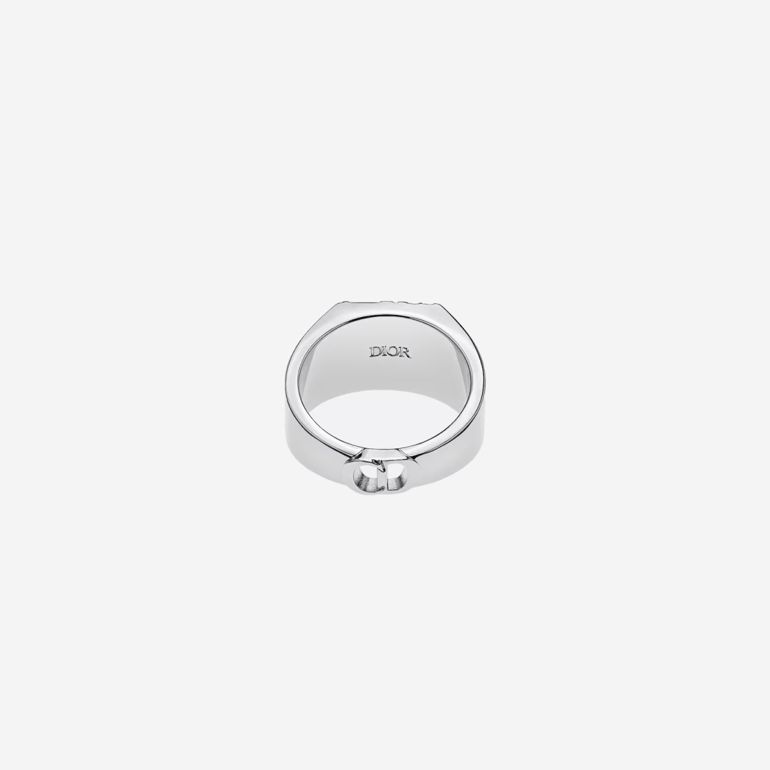 Dior Oblique Signet Ring Silver 상세 이미지 2