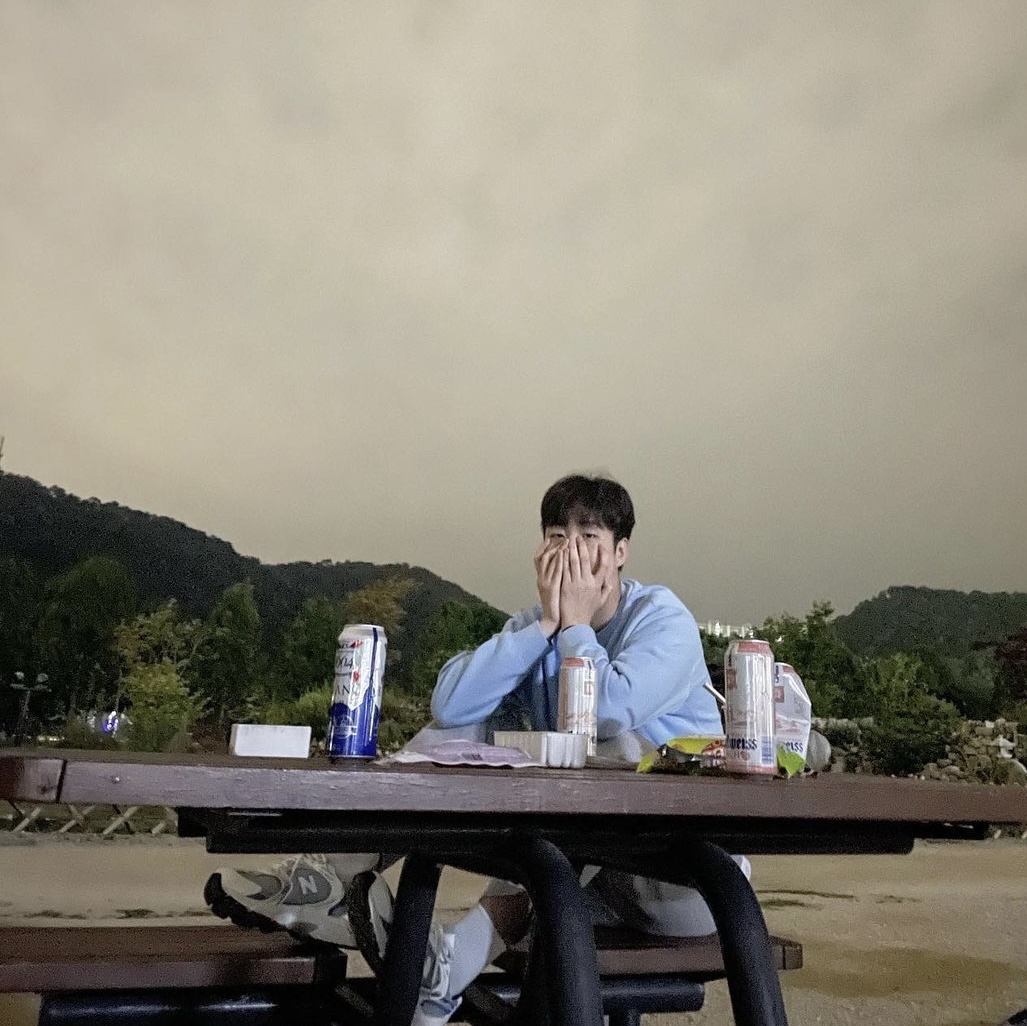 뉴발란스 530 스틸 블루 착용 스타일
