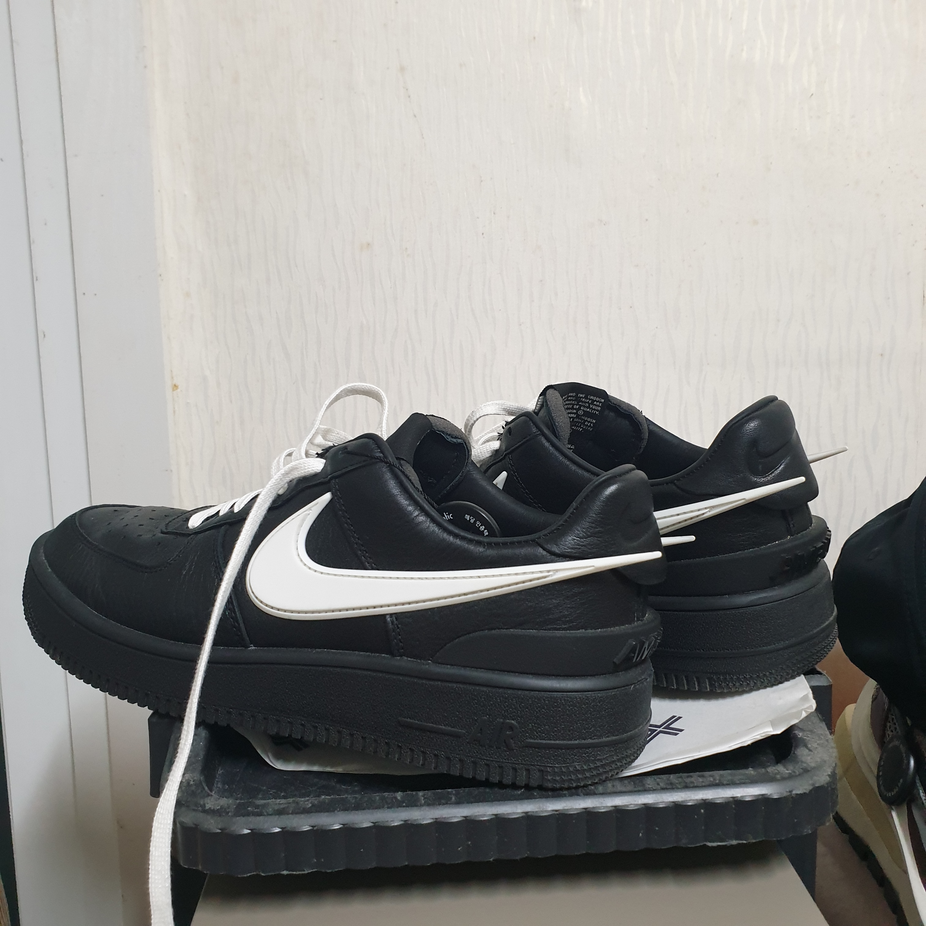 Nike x Ambush Air Force 1 Low SP Black 착용 스타일