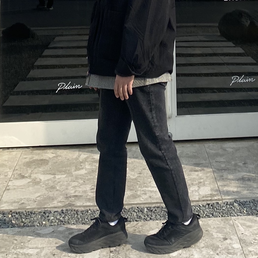 Hoka Bondi 7 Black - Wide 착용 스타일