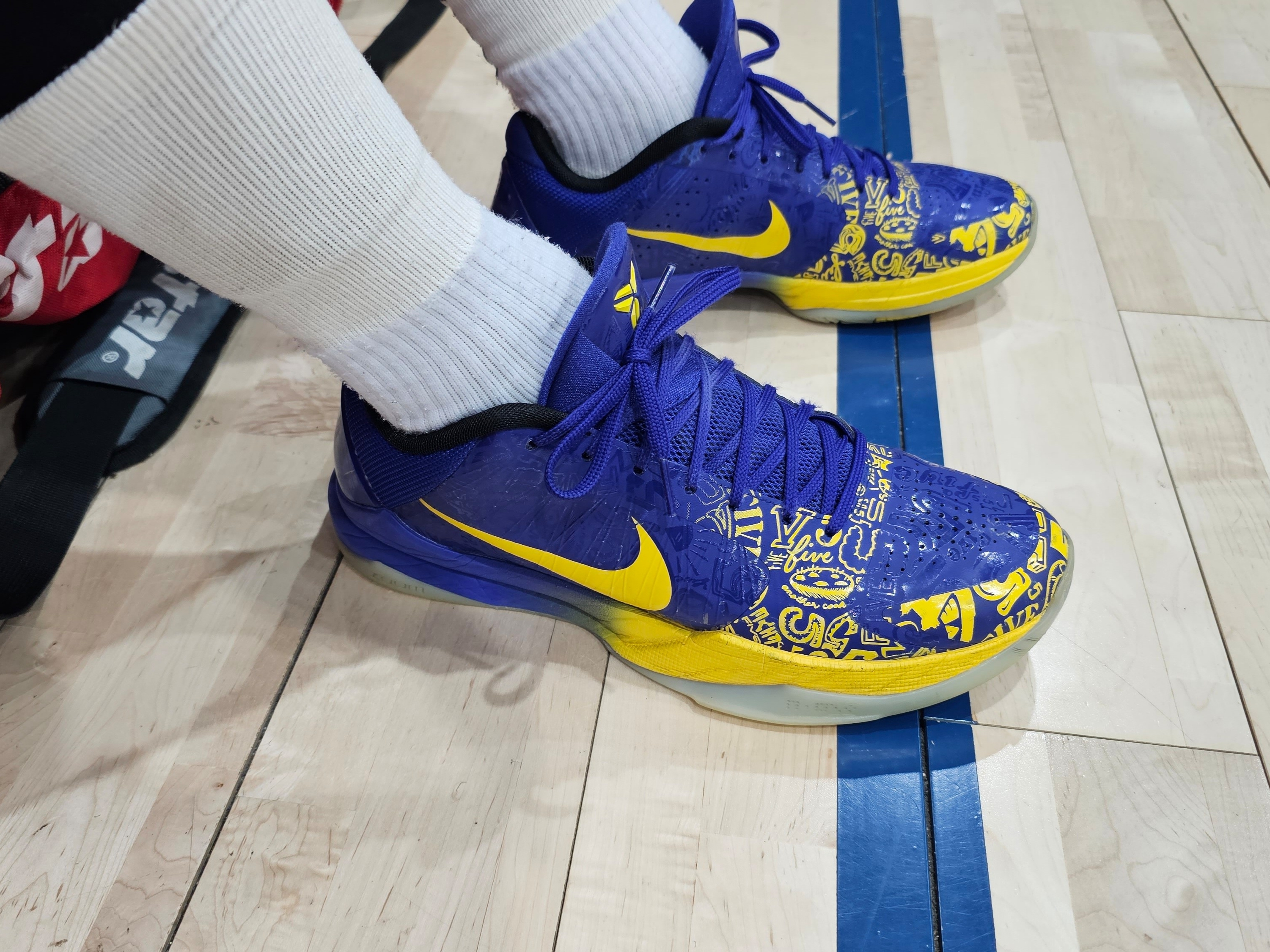 Nike Kobe 5 Protro 5 Rings 착용 스타일 - 1