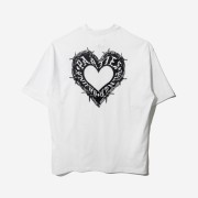 Punch Drunk Parties Sweet Hurt Oversized T-Shirt White