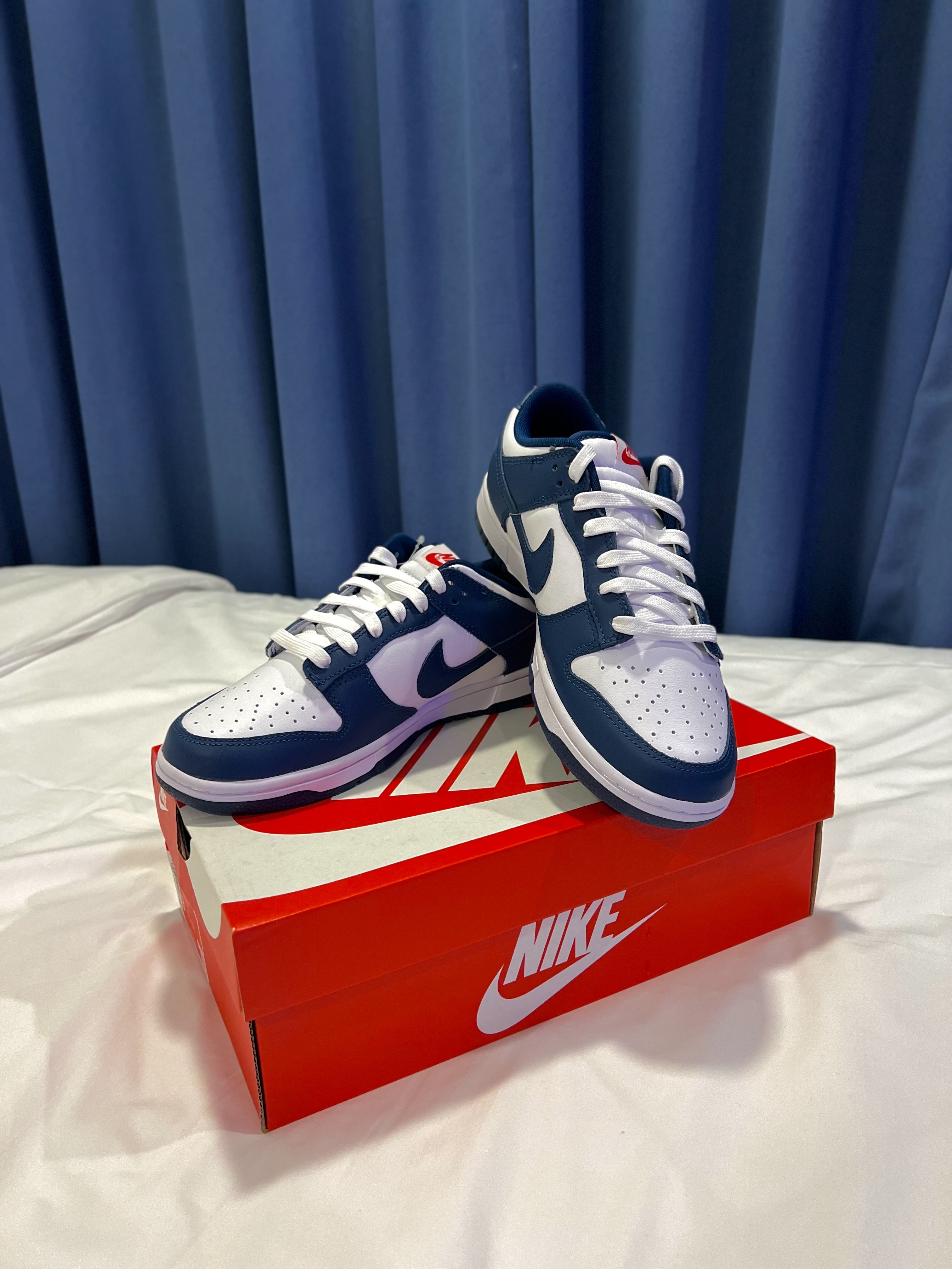 Nike Dunk Low Retro Valerian Blue 착용 스타일