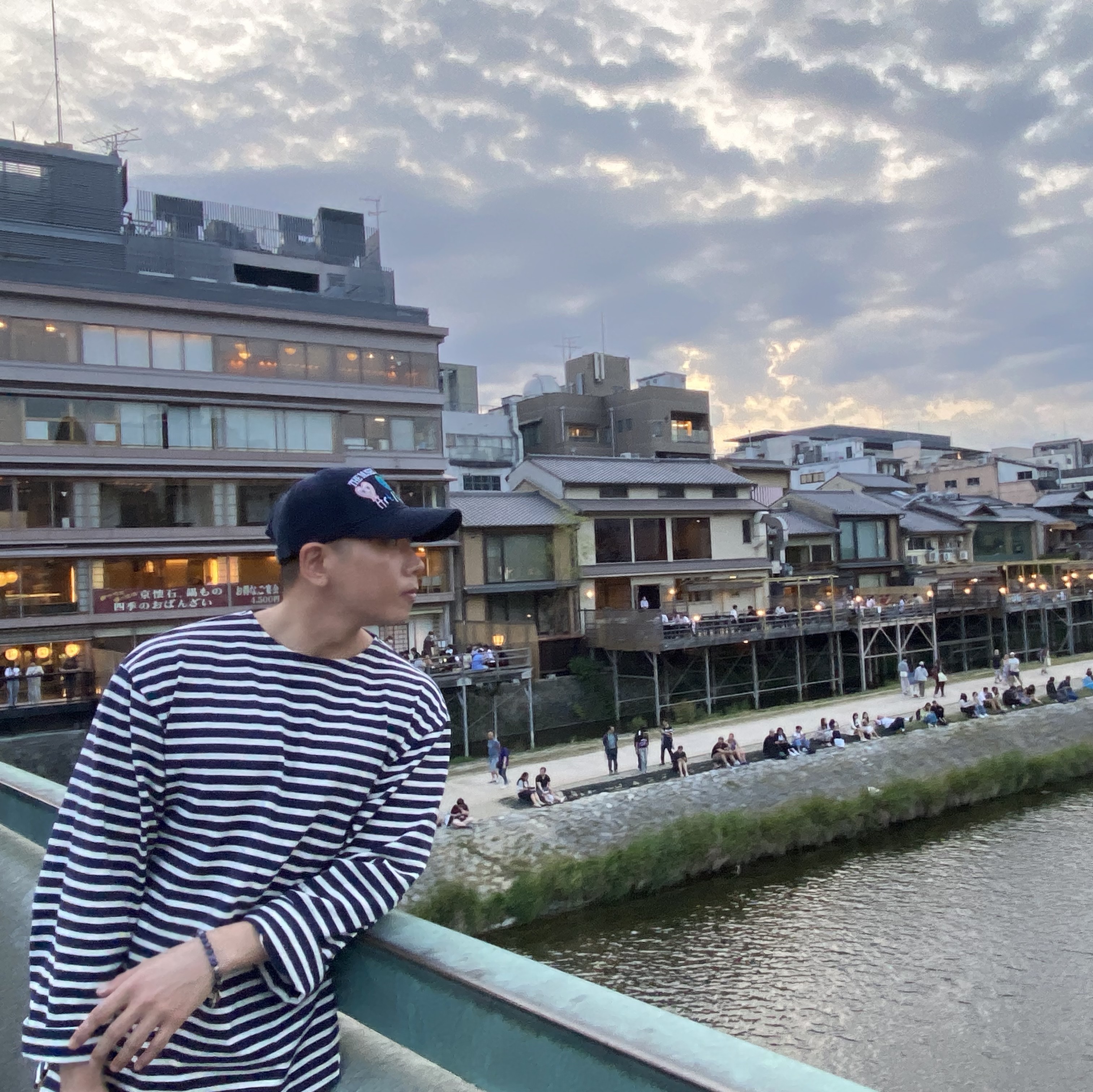 The Museum Visitor Globy & Lovey Ballcap Navy - 23PS 착용 스타일