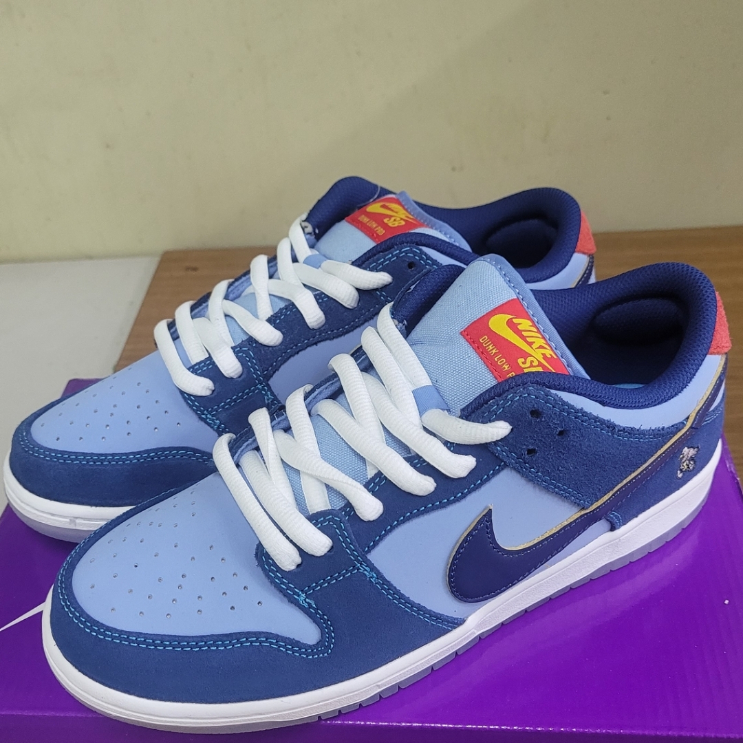Nike x Why So Sad? SB Dunk Low Pro Coastal Blue 착용 스타일