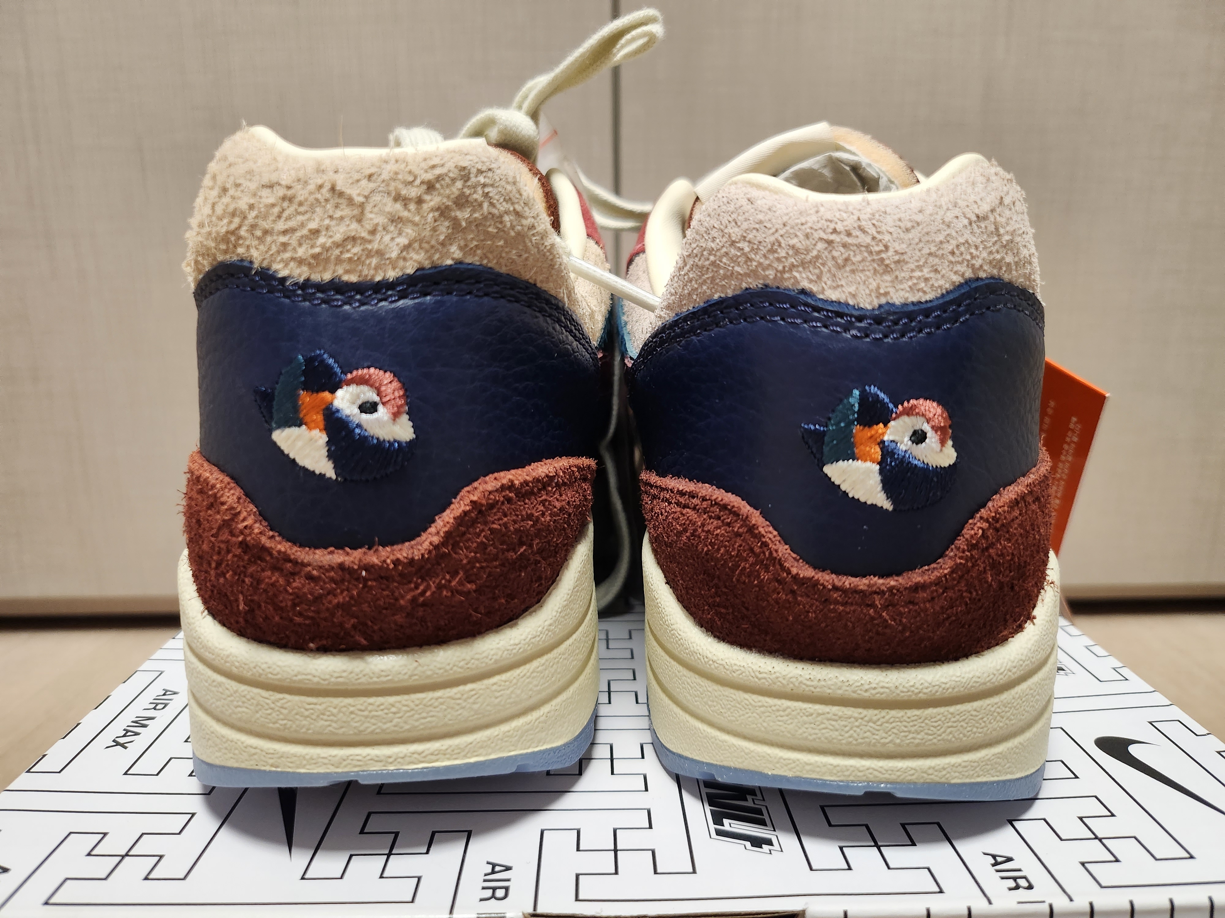Nike x Kasina Air Max 1 SP Won-Ang Orange 착용 스타일 - 4