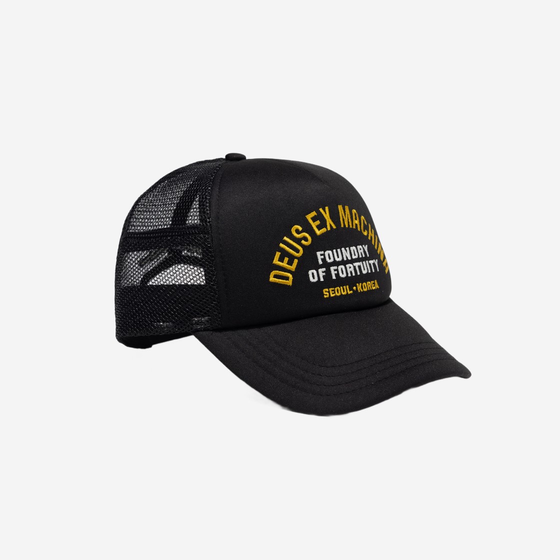 Deus Ex Machina Fortuity Trucker Cap Black 상세 이미지 1