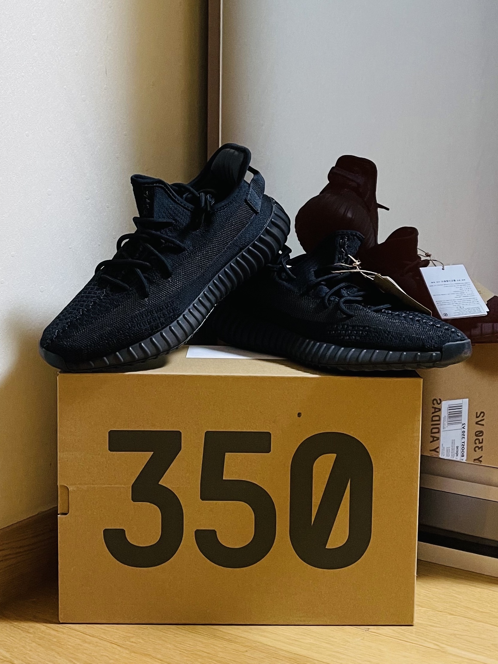 Adidas Yeezy Boost 350 V2 Onyx 착용 스타일