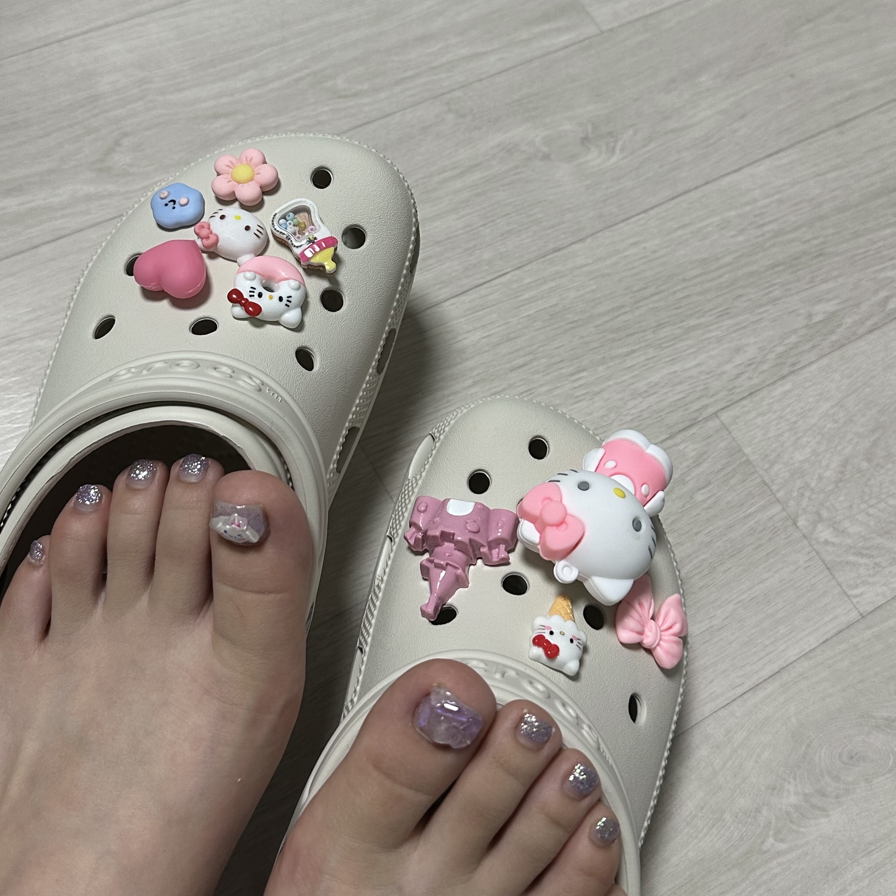 Crocs Classic Clog Stucco 착용 스타일