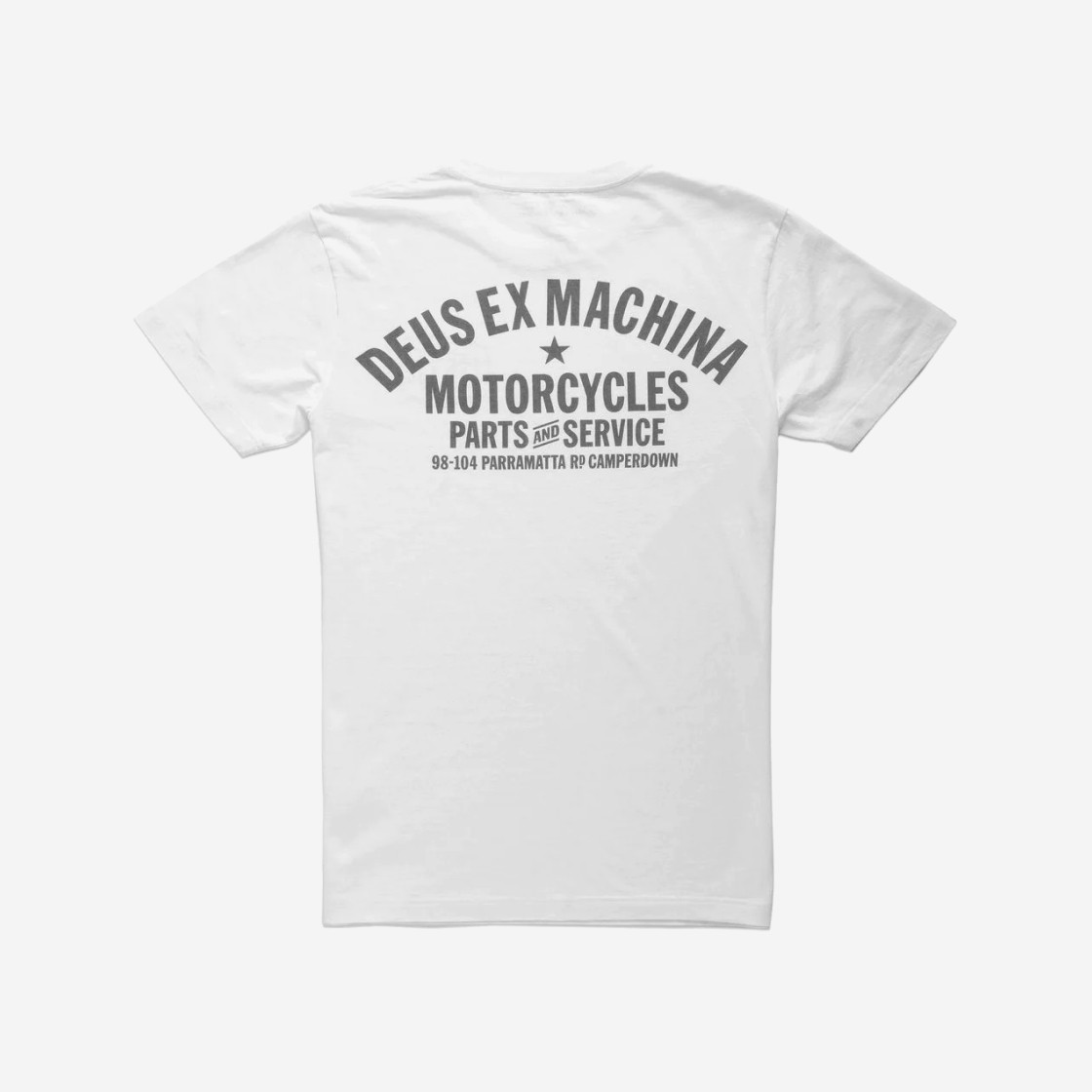 Deus Ex Machina Camperdown Address T-Shirt White 상세 이미지 1