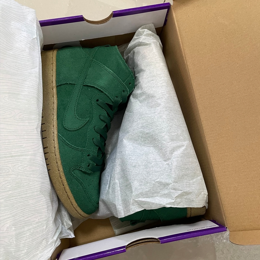 Nike SB Dunk High Pro Decon Gorge Green 착용 스타일