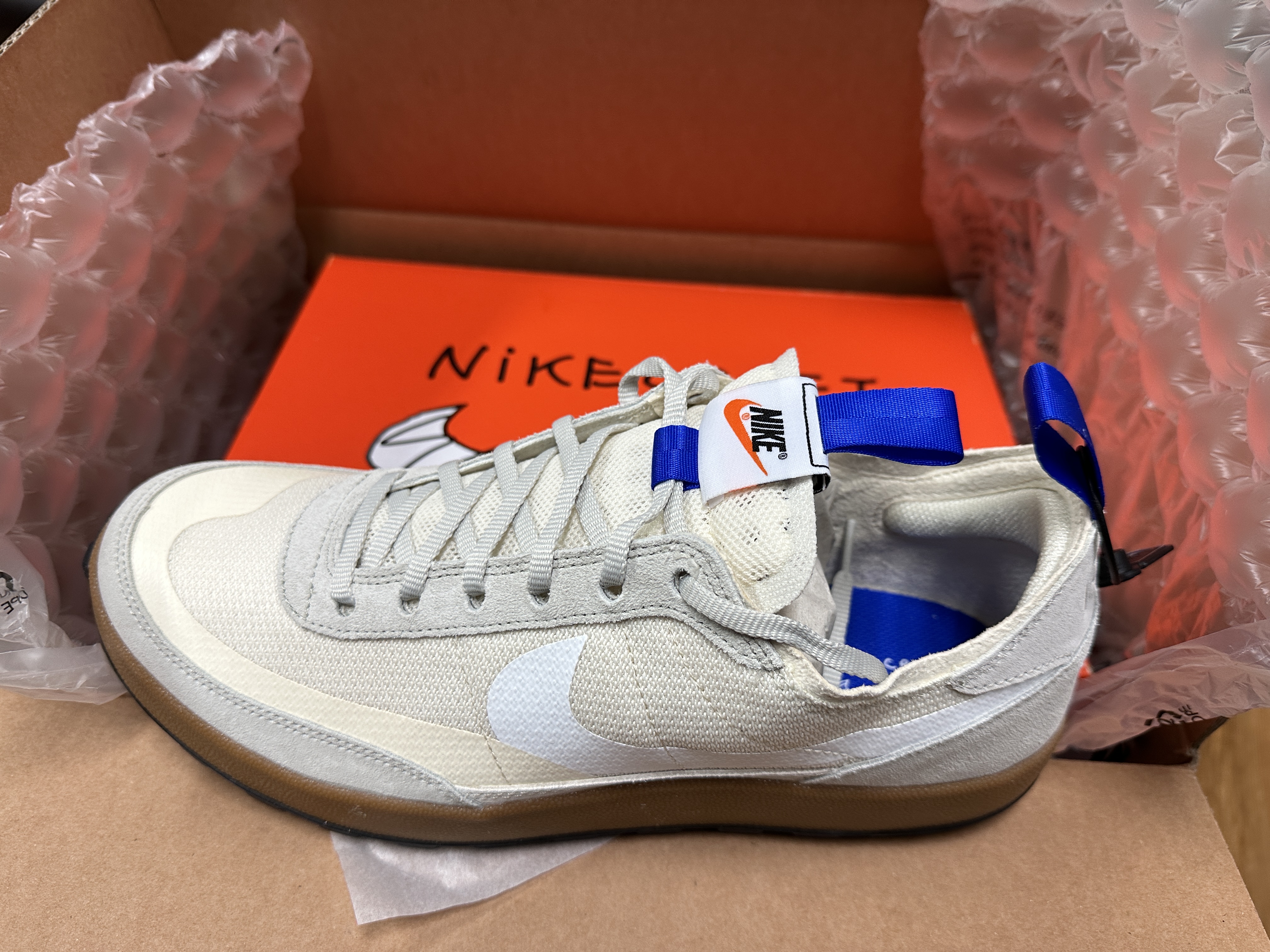 Nike x Tom Sachs General Purpose Shoe Light Cream 착용 스타일