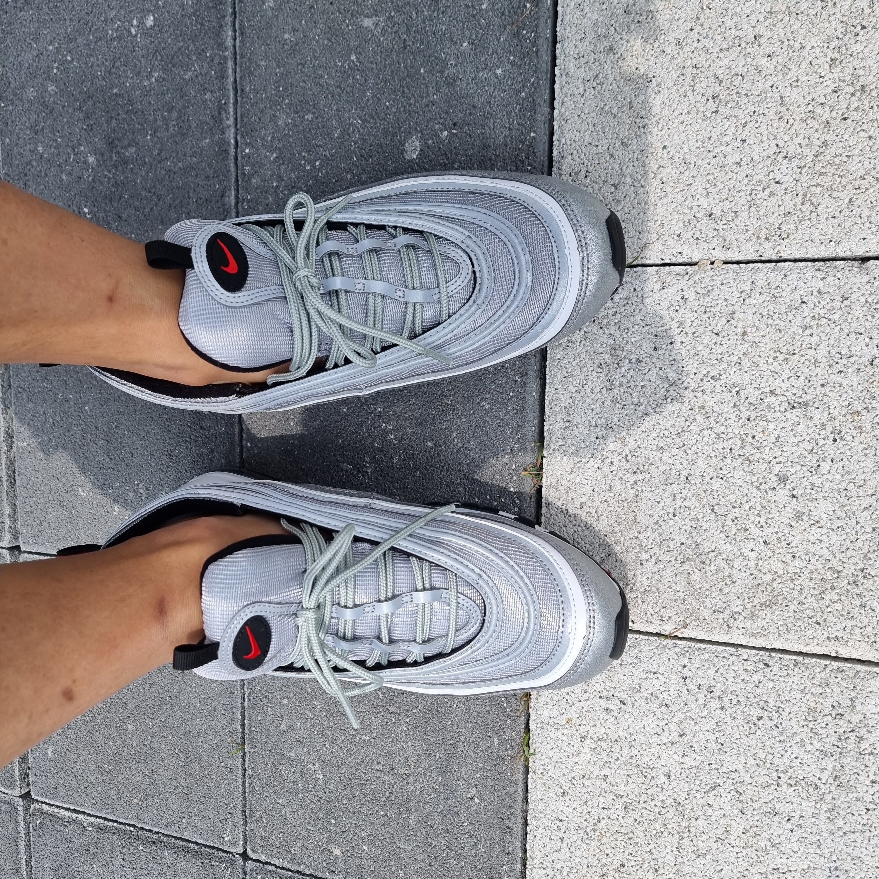 Nike Air Max 97 OG Silver Bullet 2022 착용 스타일 - 2
