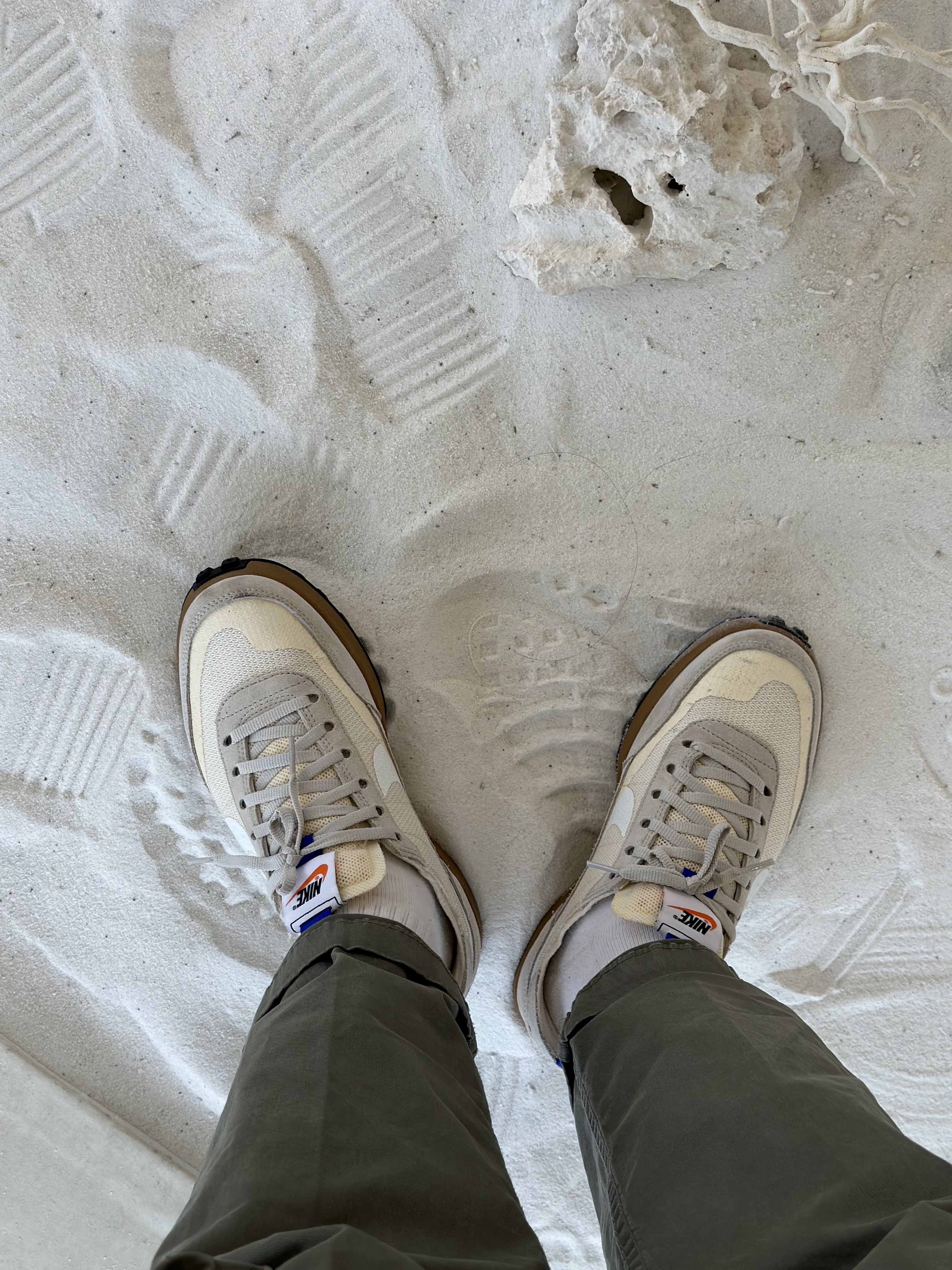 Nike x Tom Sachs General Purpose Shoe Light Cream 착용 스타일