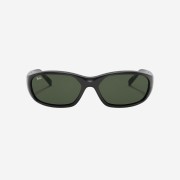 Ray-Ban DADDY-O II Polished Black Frame Green Classic G-15 Lenses