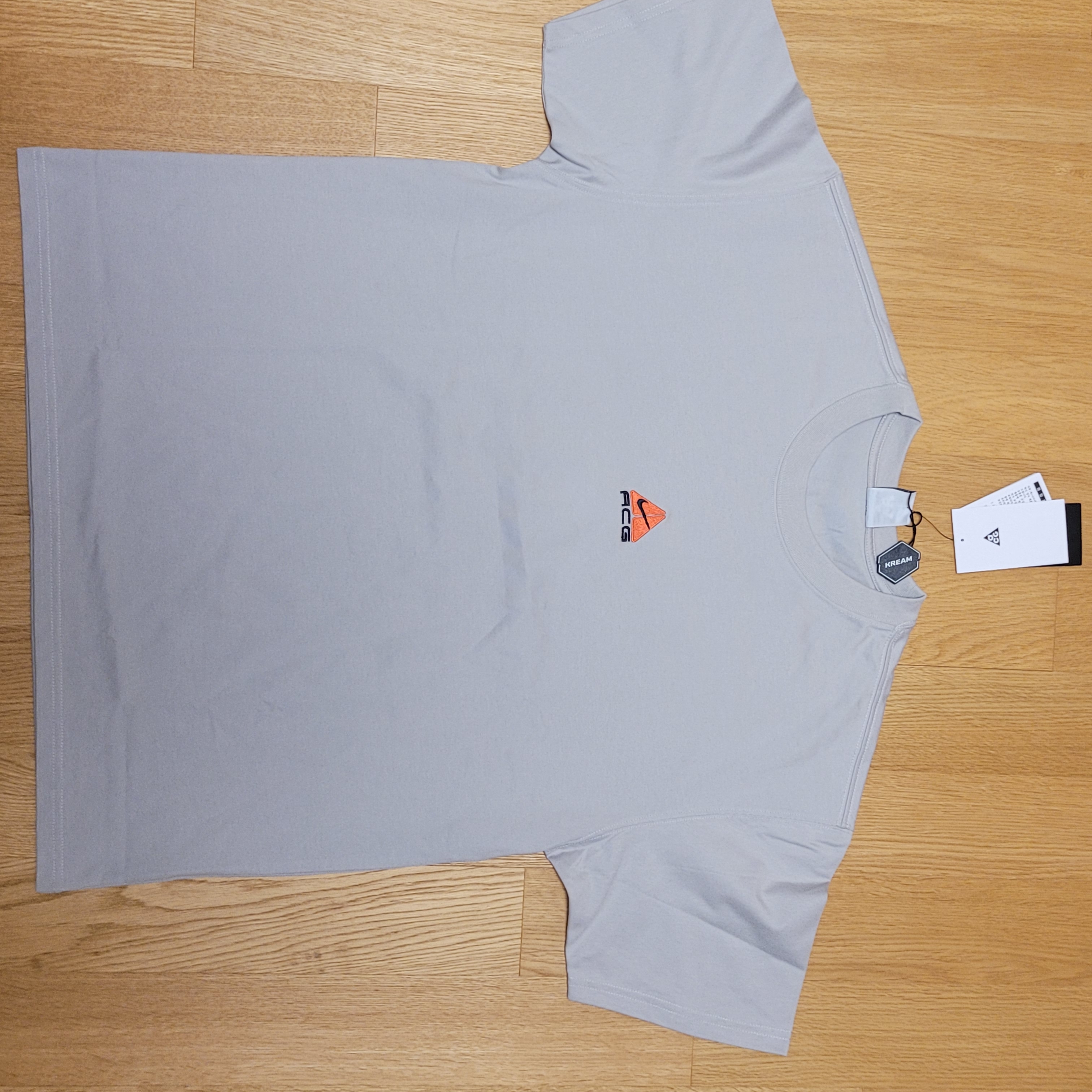 Nike ACG LBR Lungs T-Shirt Light Iron Ore - Asia 착용 스타일
