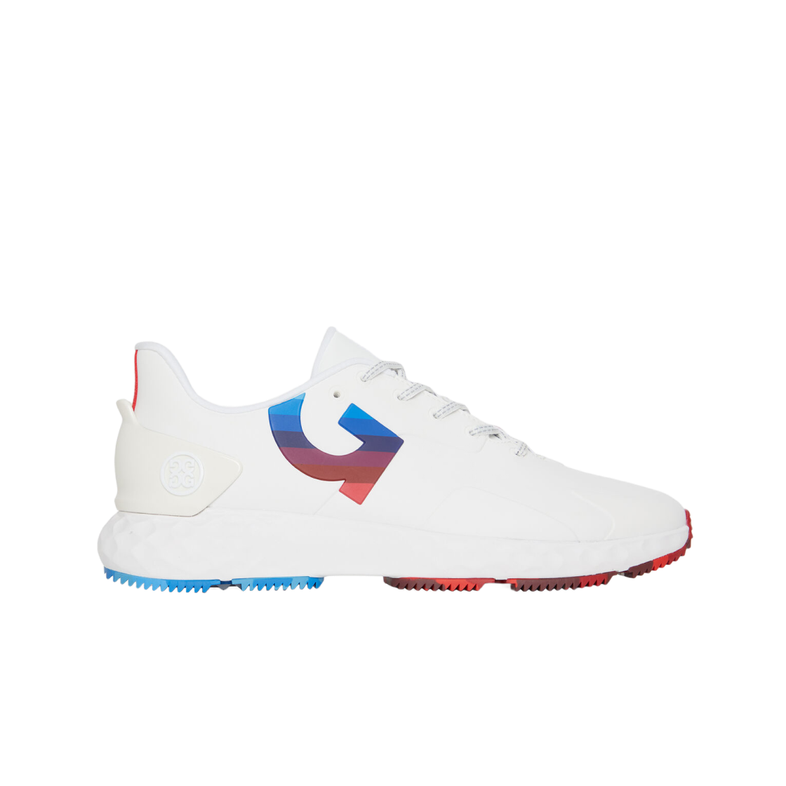 지포어 스트라이프 쿼터 G MG4+ 골프 슈즈 스노우(G/Fore Striped Quarter G MG4+ Golf Shoes Snow)