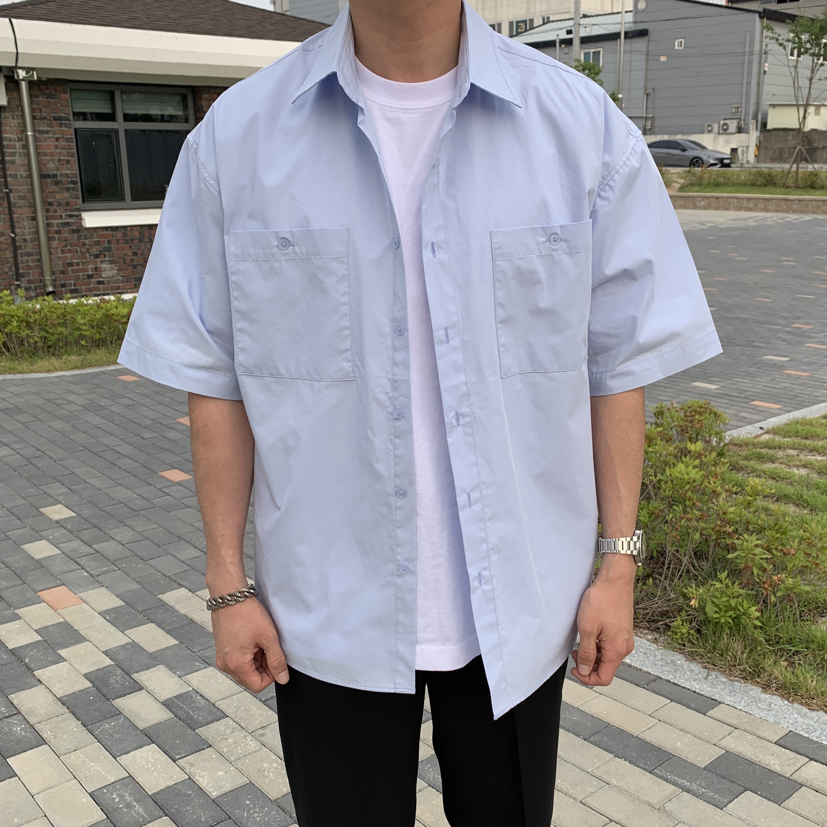Oofos OOriginal Black 착용 스타일 - 2