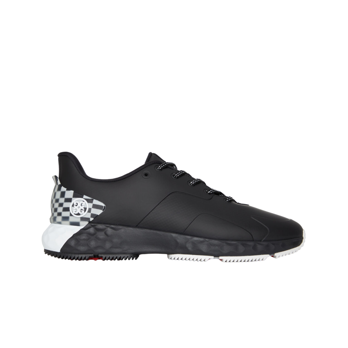 지포어 디스토티드 체크 MG4+ 골프 슈즈 오닉스(G/Fore Distorted Check MG4+ Golf Shoes Onyx) - 1