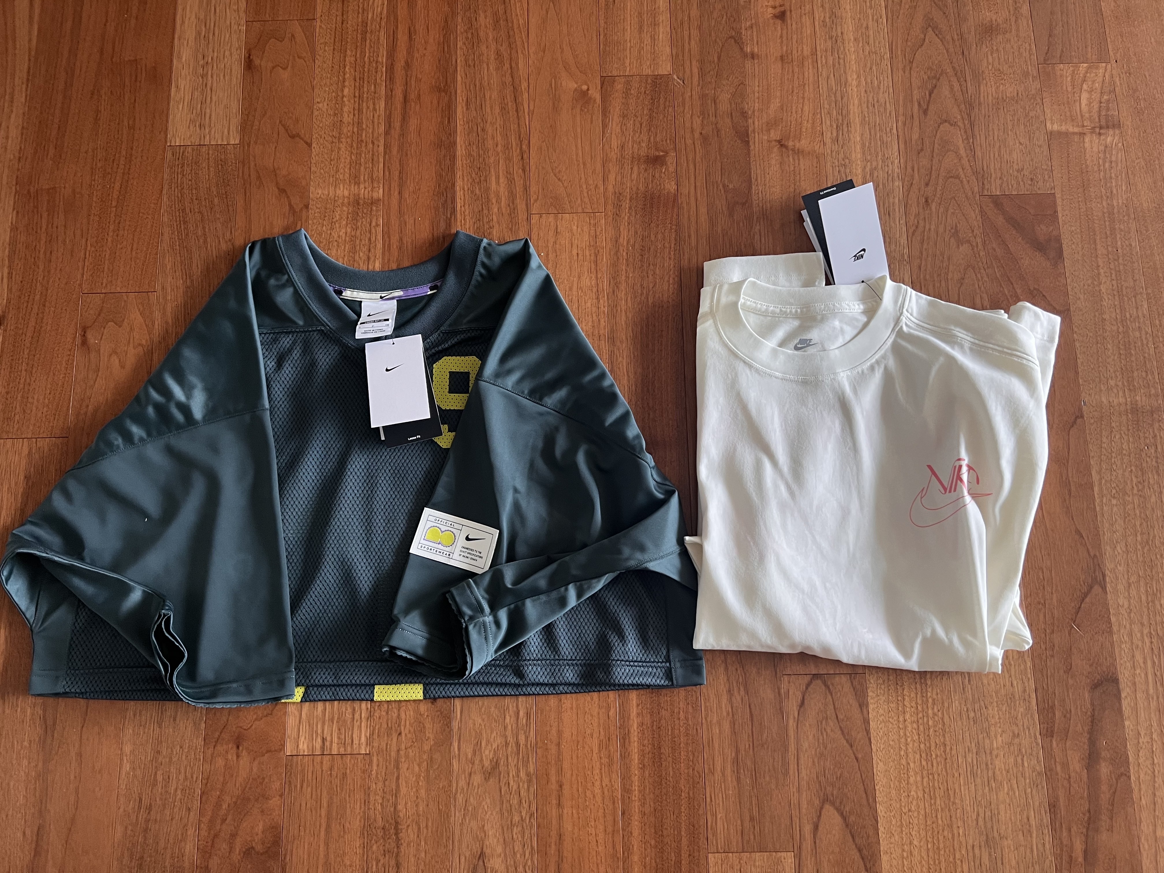 (W) Nike Naomi Osaka Jersey Faded Spruce - Asia 착용 스타일