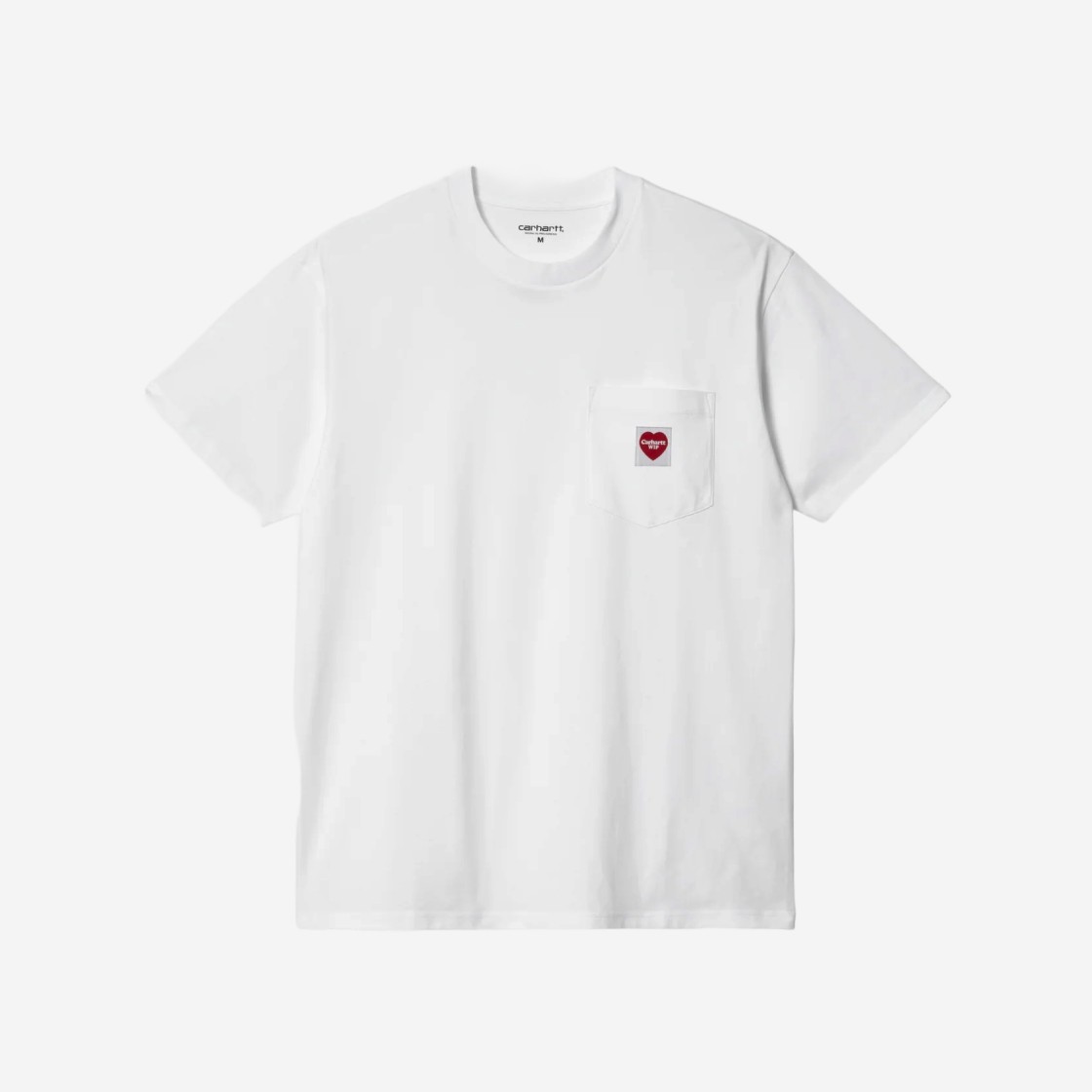 Carhartt WIP Pocket Heart T-Shirt White 상세 이미지 1